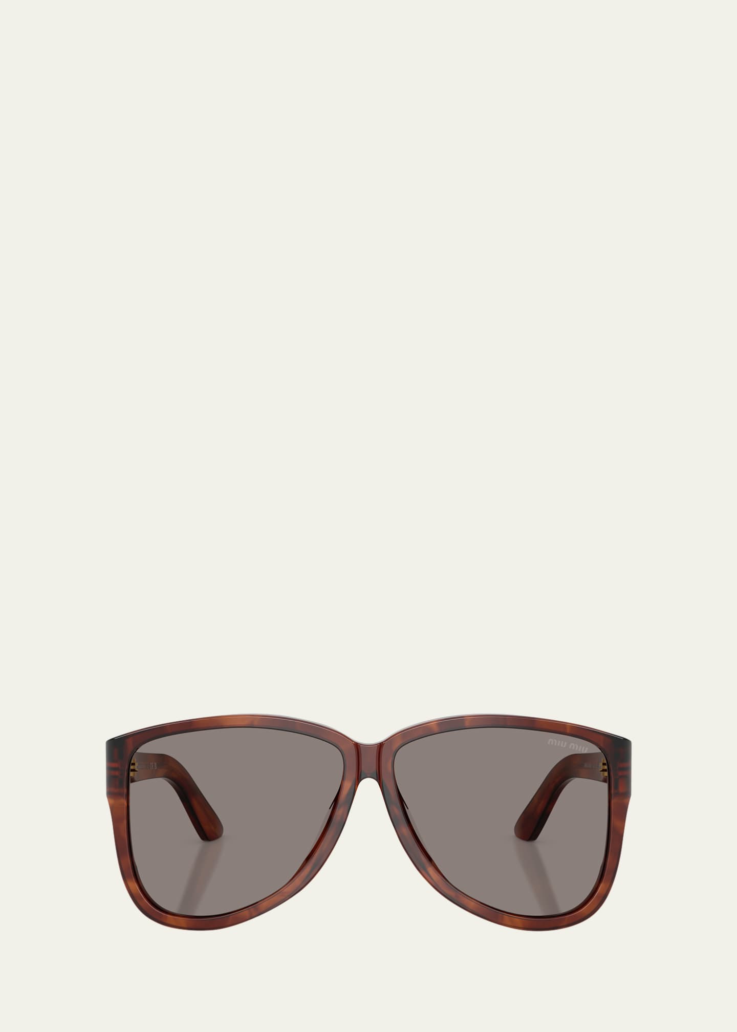 Miu Miu MU A08SF Acetate Aviator Sunglasses Image 1 of 4
