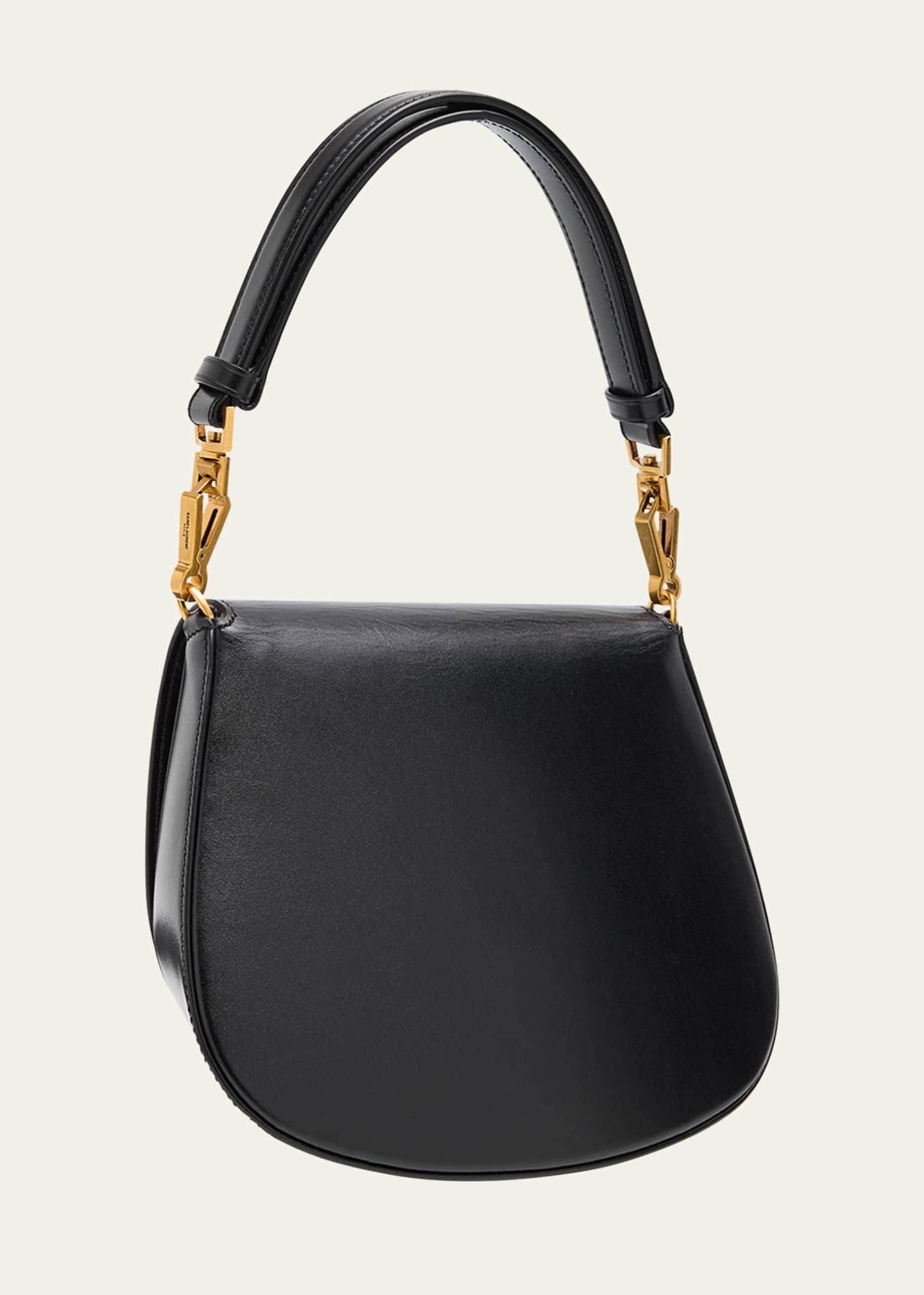Saint Laurent Voltaire YSL Top-Handle Bag in Smooth Leather