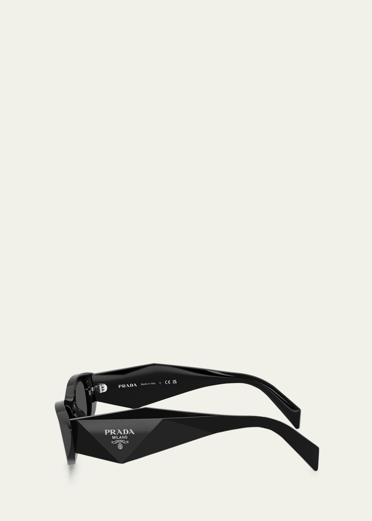小物 archive PRADA oval sunglasses Prada B16SF Acetate Oval Sunglasses - Bergdorf Goodman