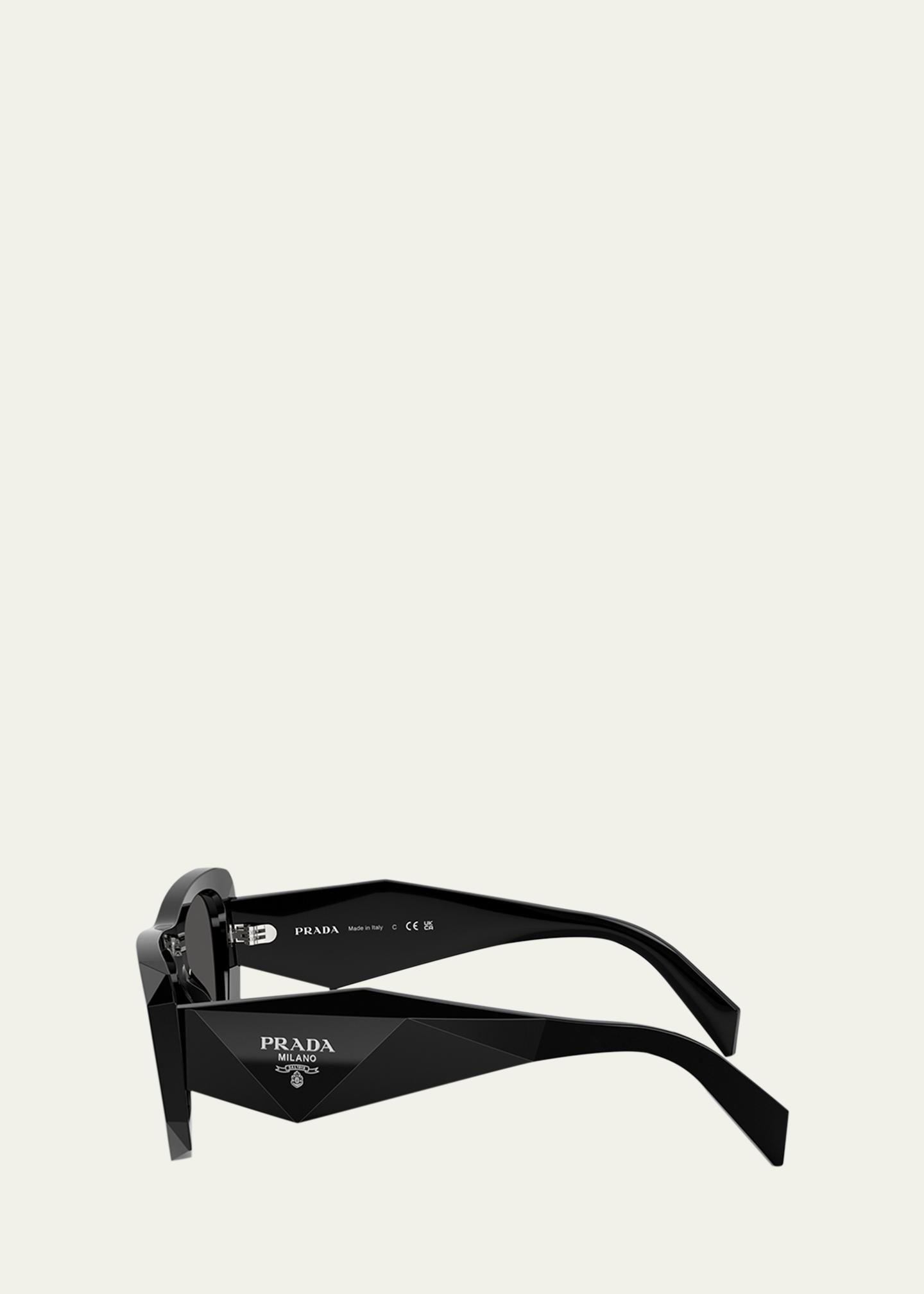 [美品]PRADA サングラス　MONOTONE Prada PR B18S Acetate Square Sunglasses - Bergdorf Goodman