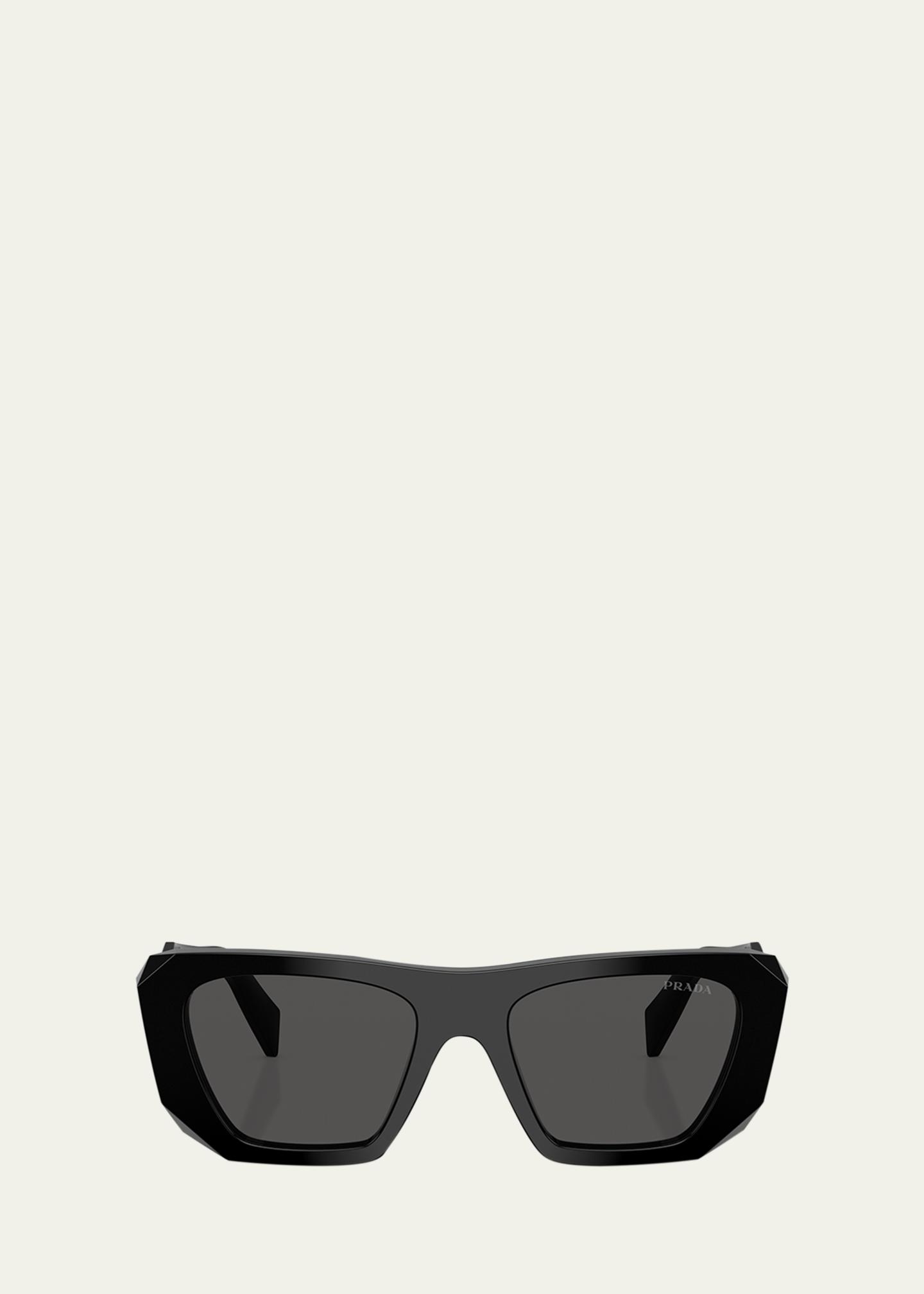 Prada PR B18S Acetate Square Sunglasses - Bergdorf Goodman