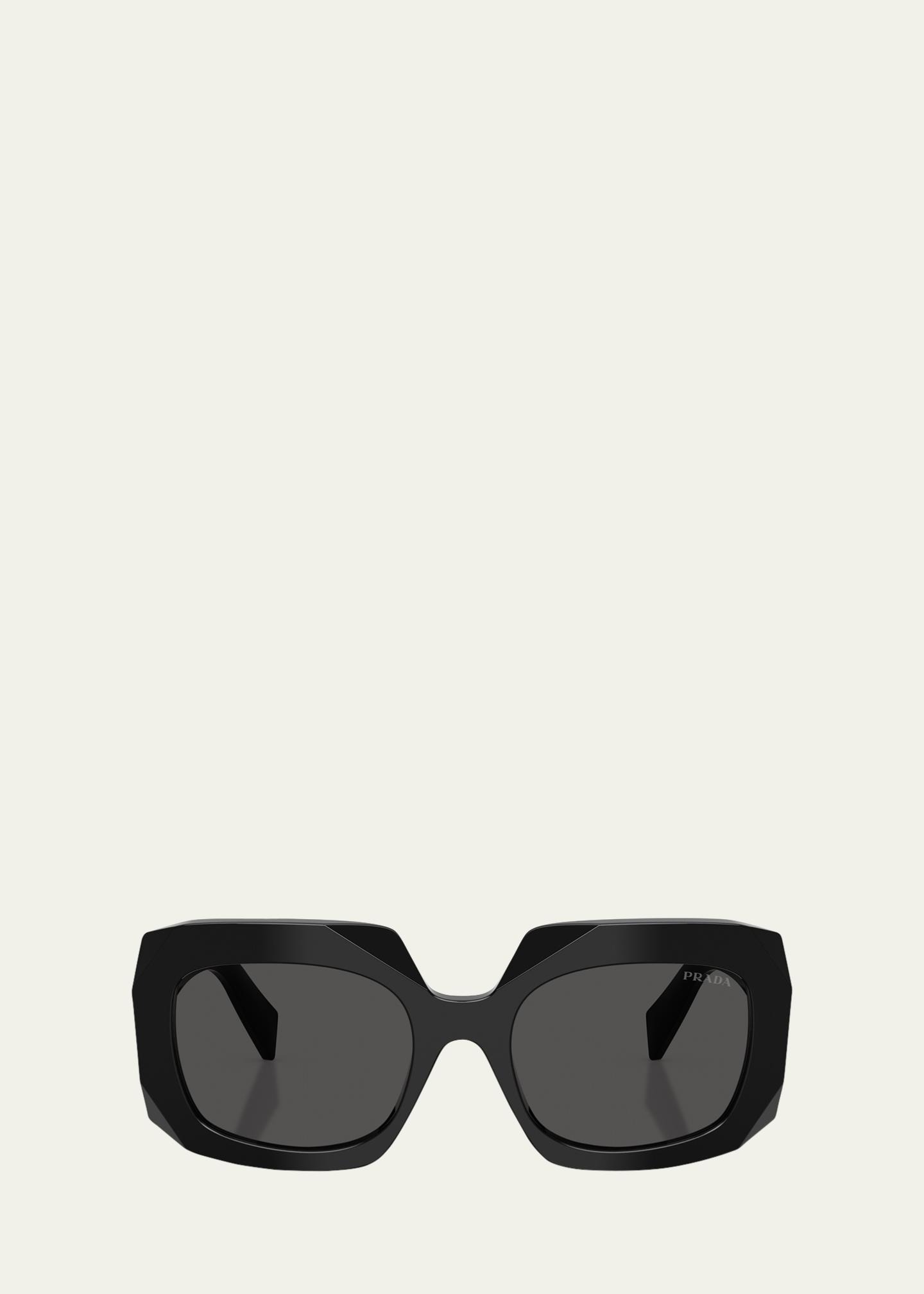 Prada Sunglasses New Prada PR 17WS Rectangular Sunglasses For Women – Lensntrends main image 3