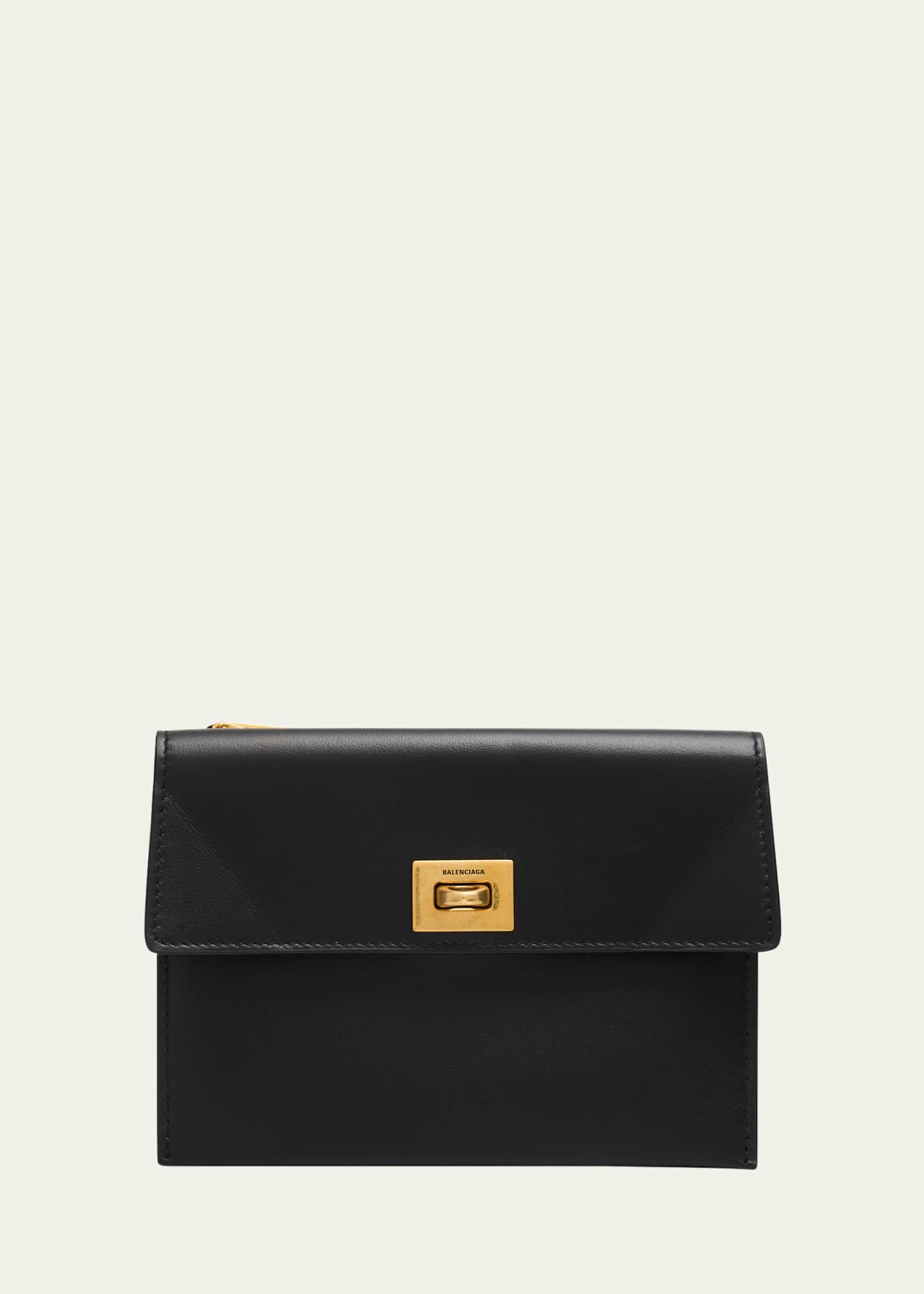 Balenciaga Rodeo Smooth Leather Clutch Bag Image 1 of 5