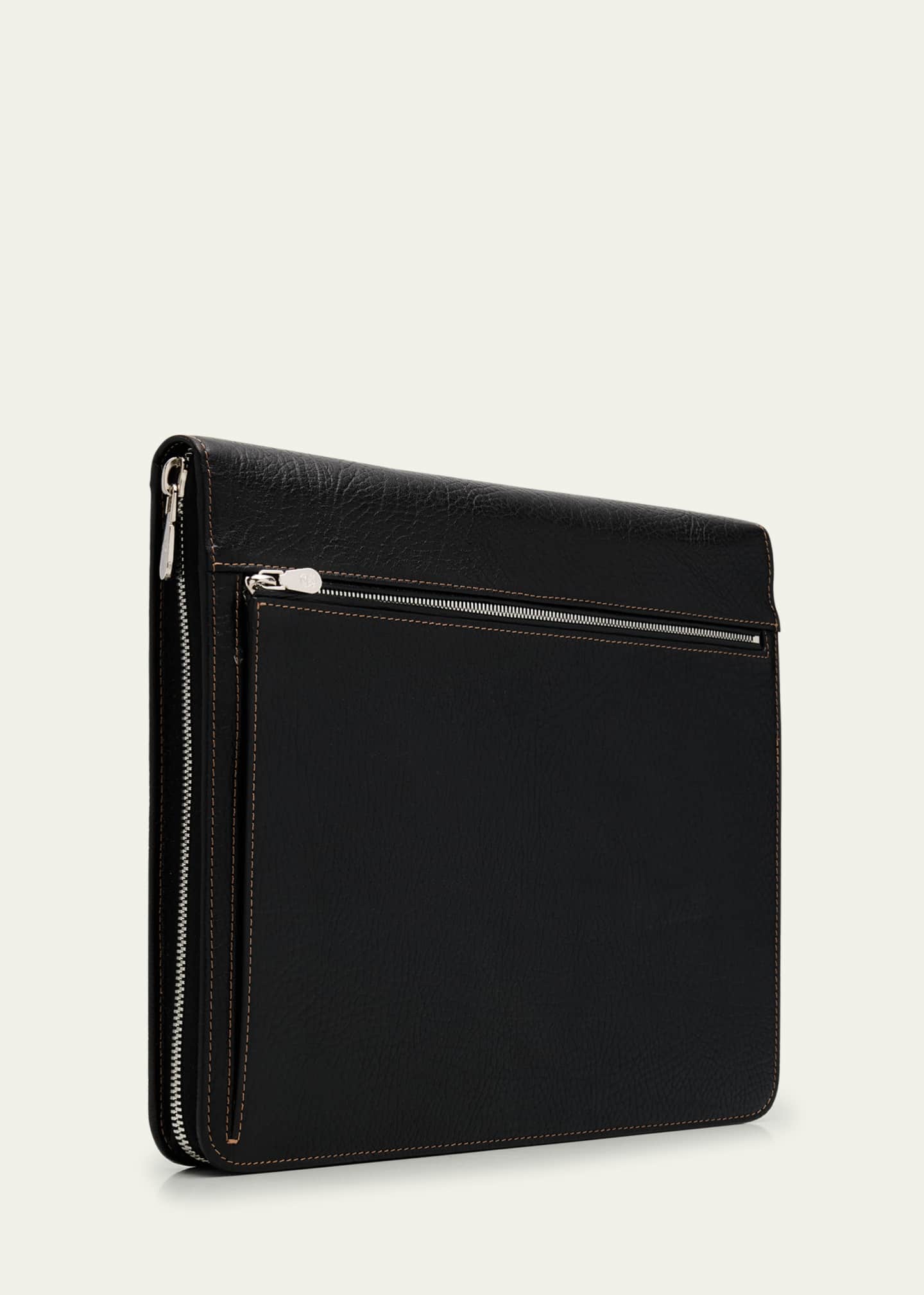 Brunello Cucinelli Men's Leather Document Holder - Bergdorf Goodman