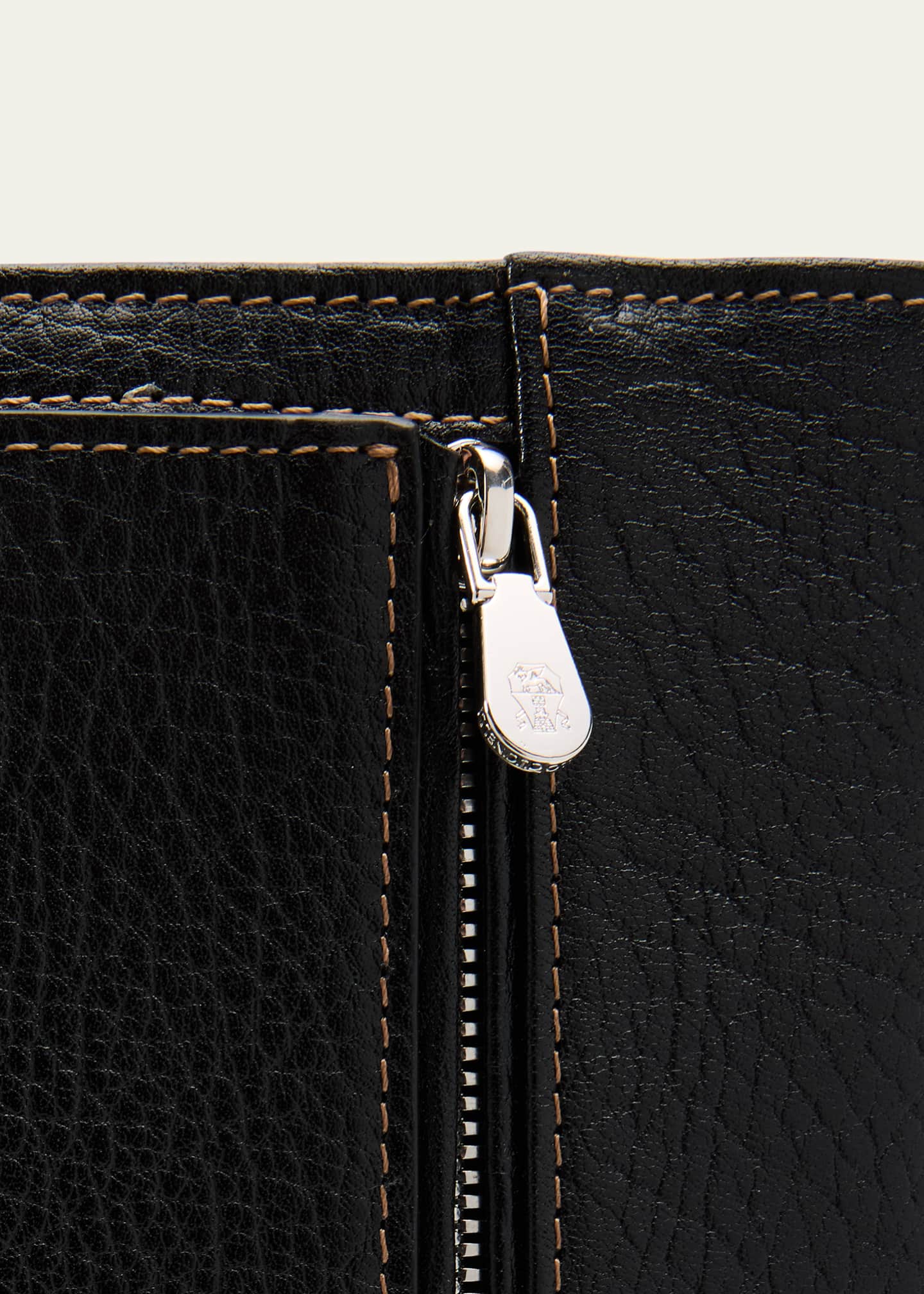 Brunello Cucinelli Men's Leather Document Holder - Bergdorf Goodman