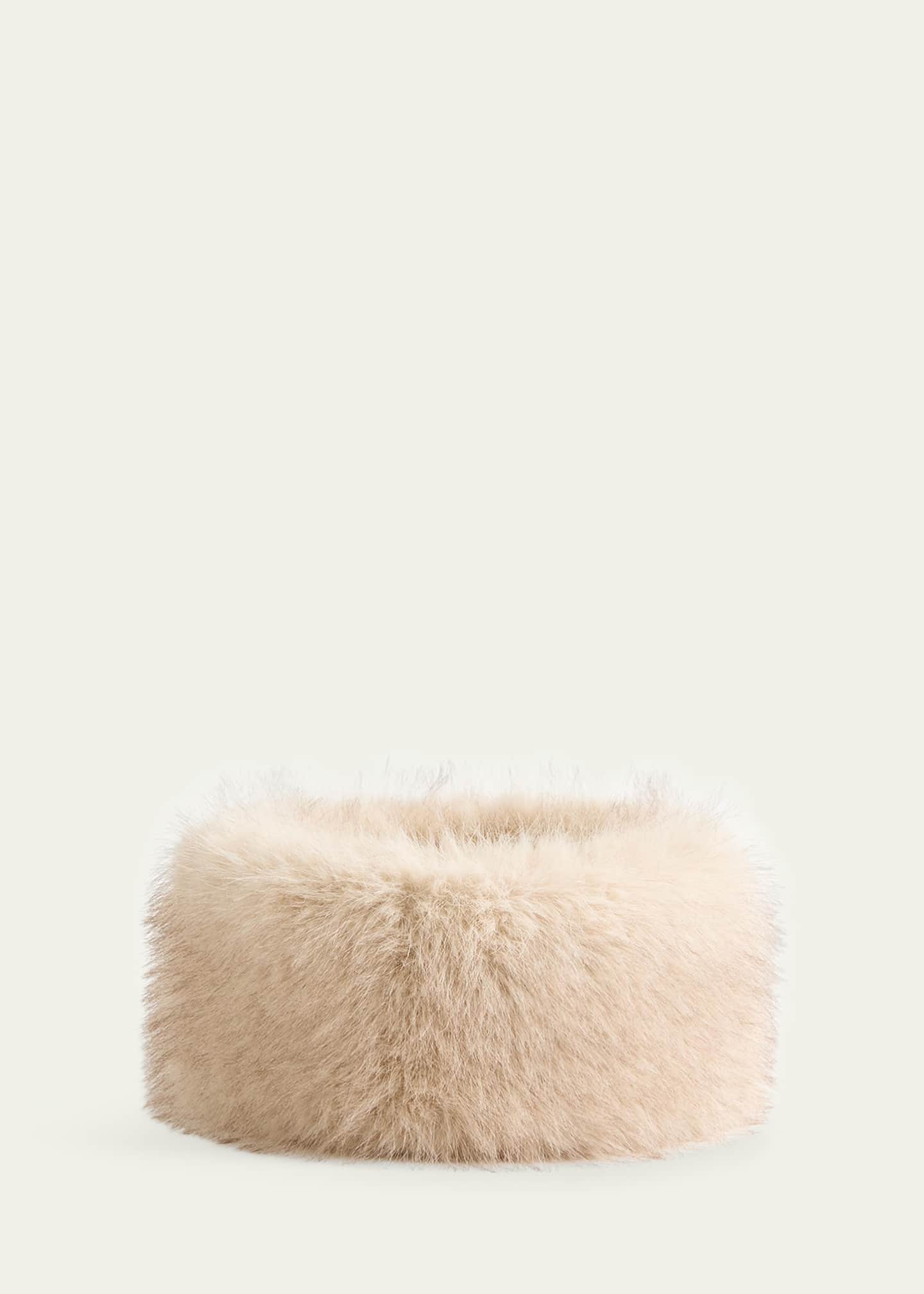 VLogo Signature Faux Fur Headband