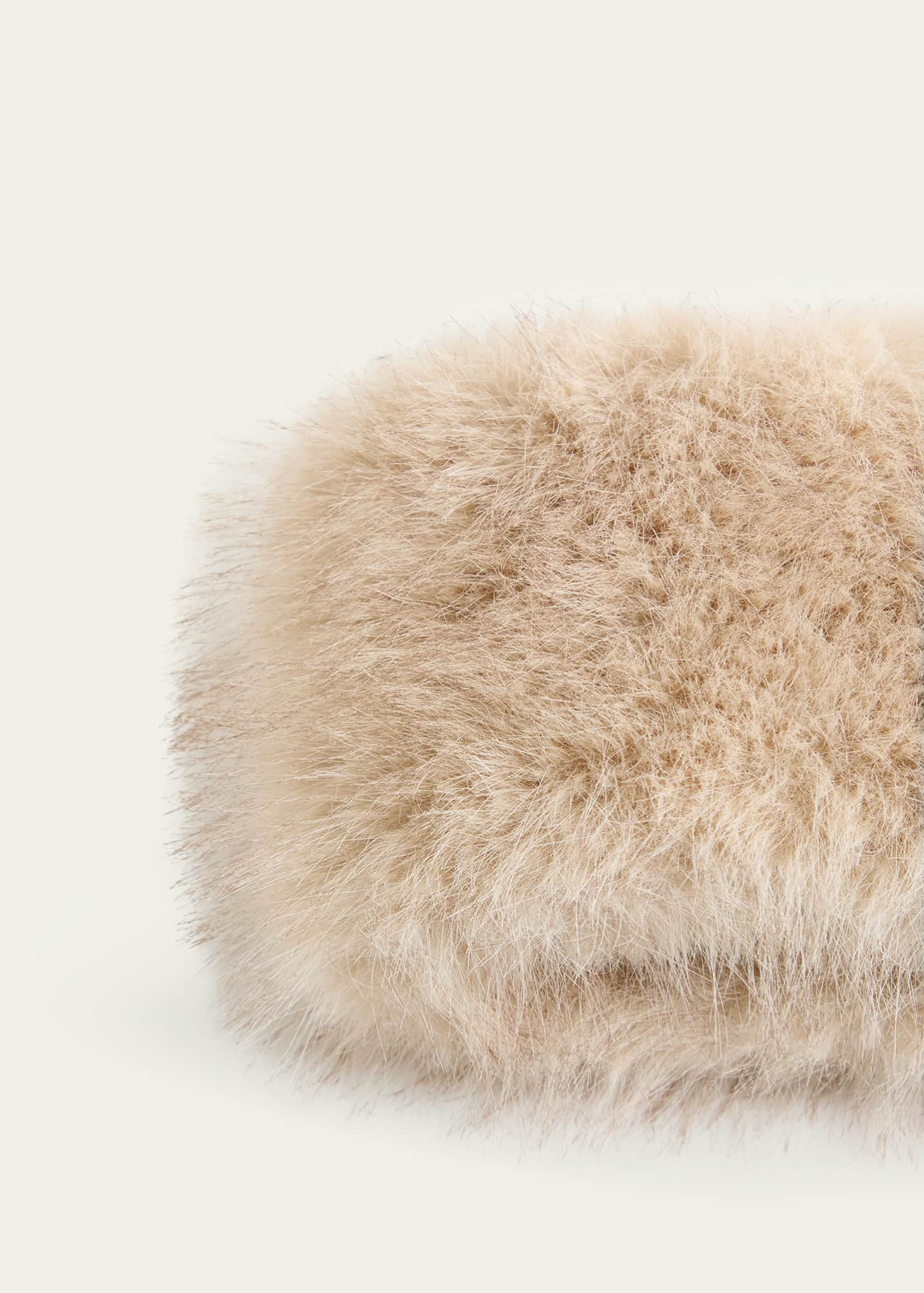 VLogo Signature Faux Fur Headband