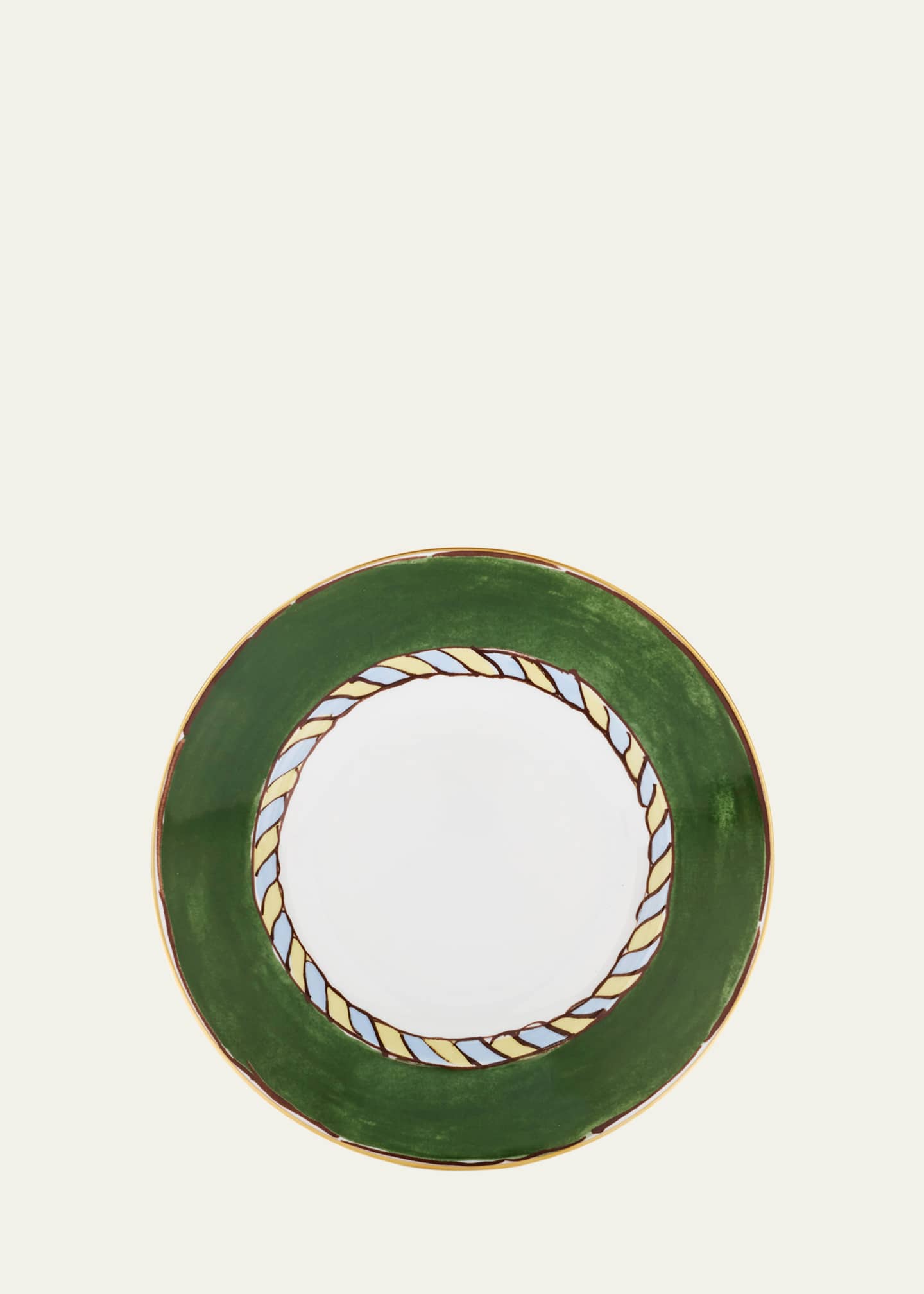 GINORI 1735 Il Viaggio di Nettuno Soup Plate Image 1 of 3
