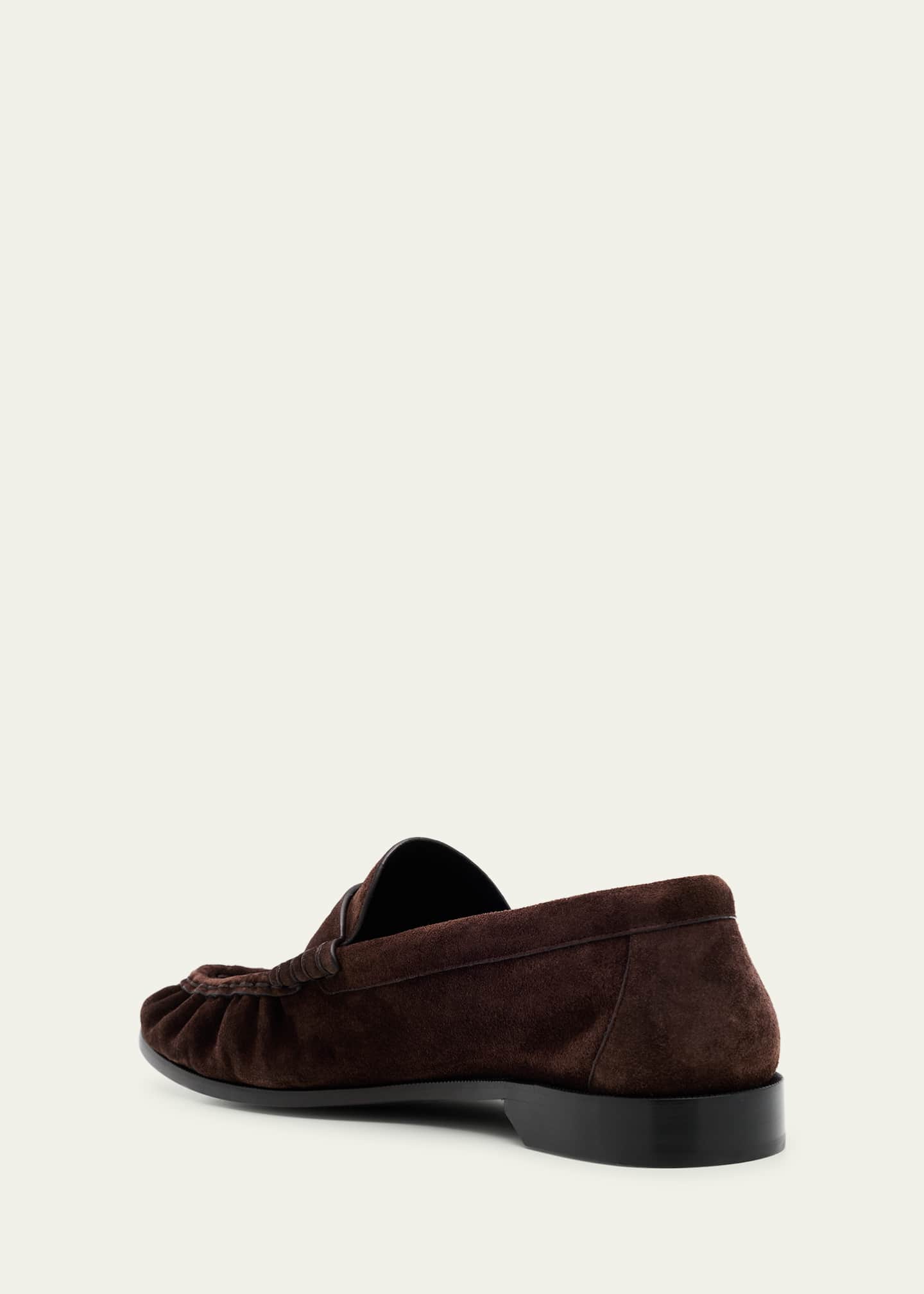 Men's Suede Cassandre Penny Loafers