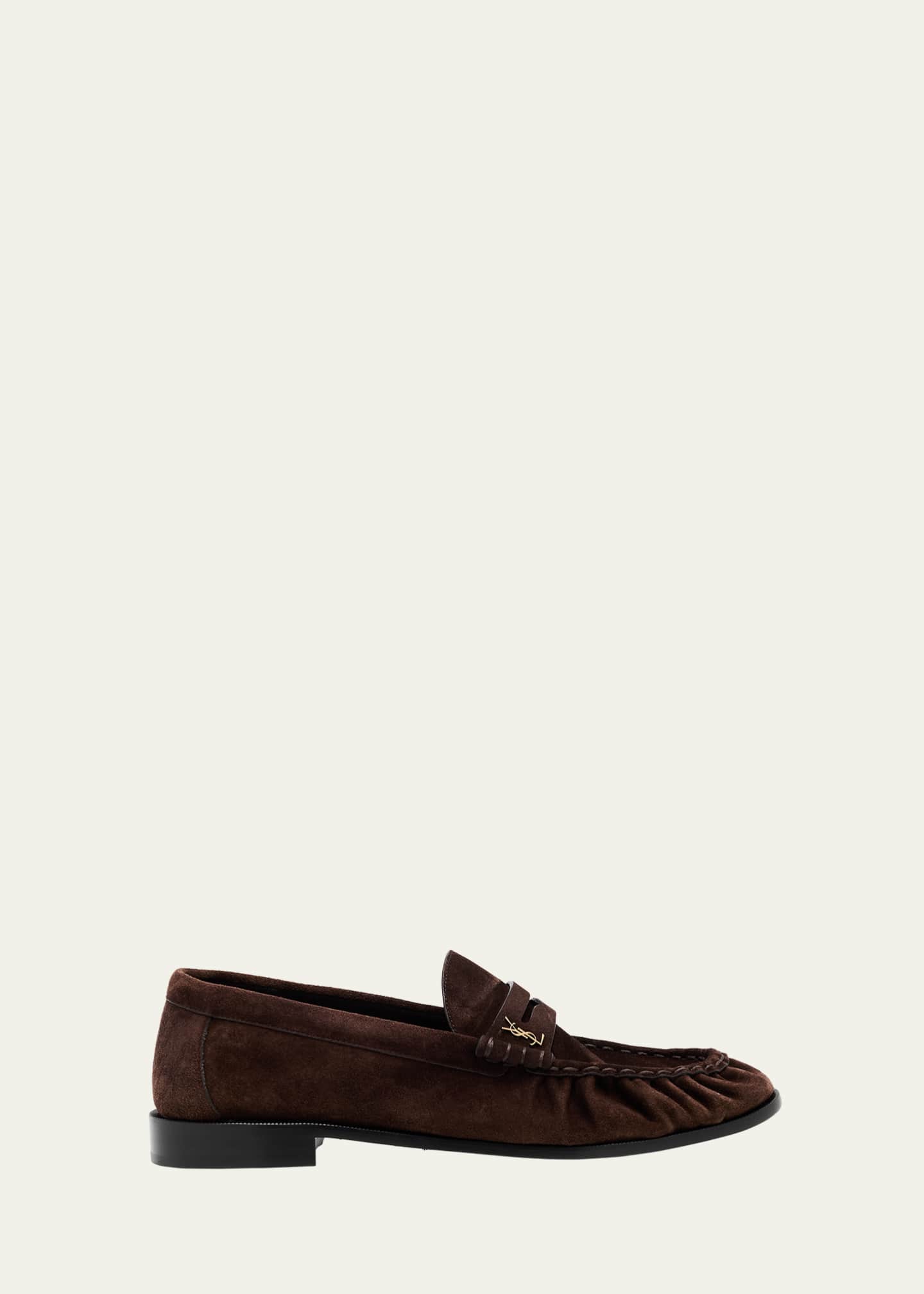 Men's Suede Cassandre Penny Loafers