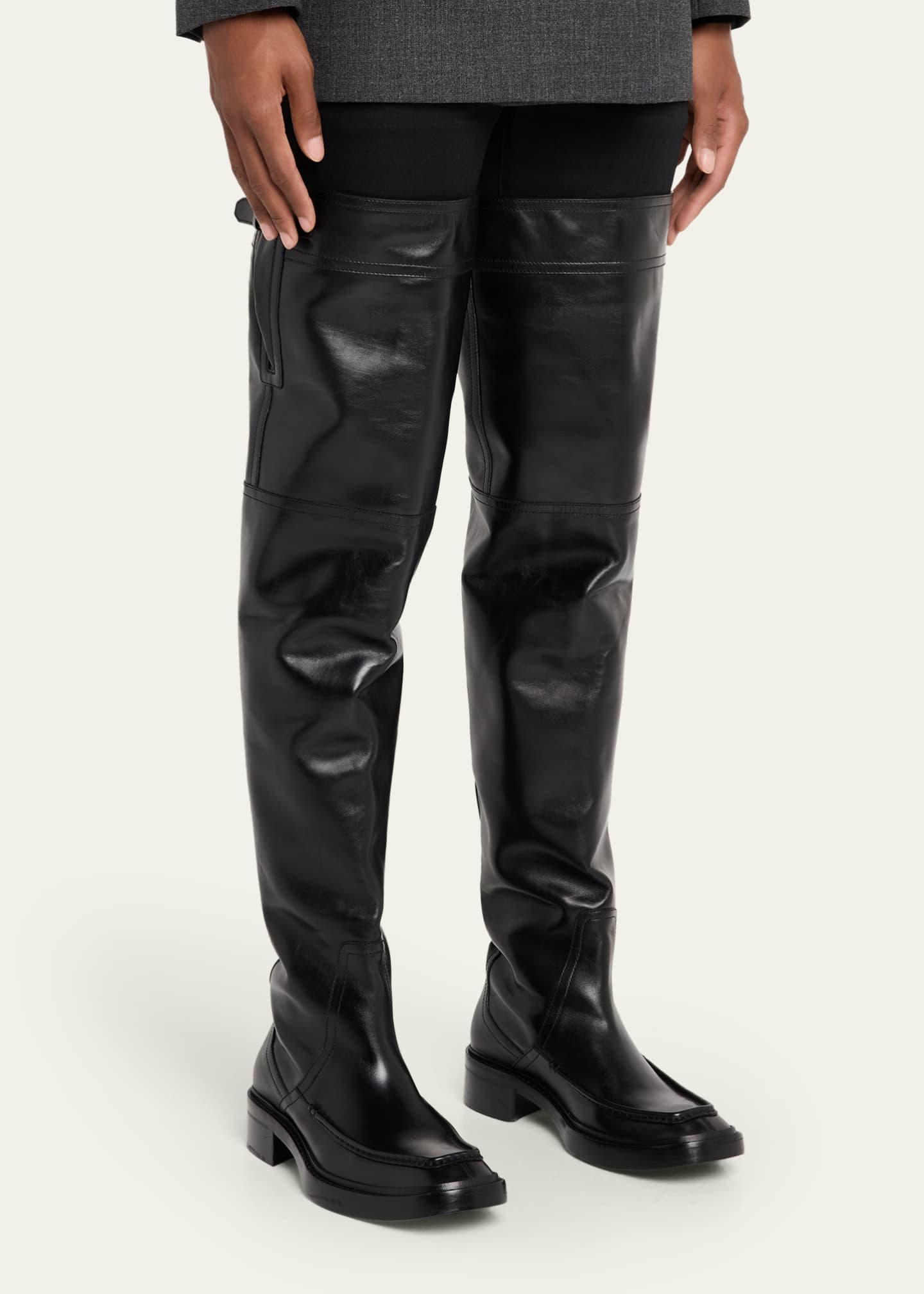 SAINT LAURENT ブーツ Saint Laurent Paris ,Army 20 Lace Up Boots in Marrakesh Leather in