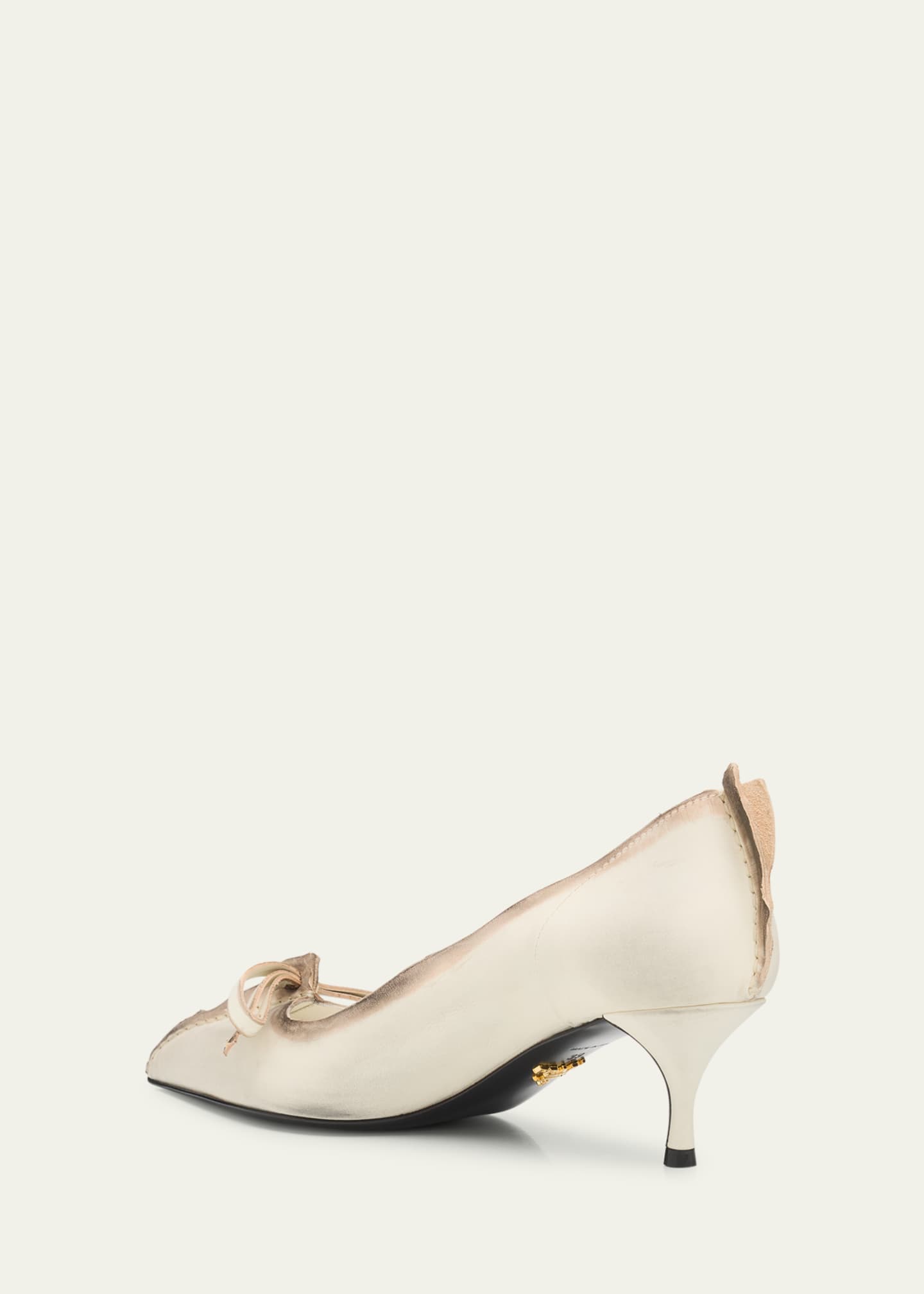 靴 Prada Pointed Toe Leather heels PRADA Calzature Donna Vernice Nero Black Patent Heels 42 Retail