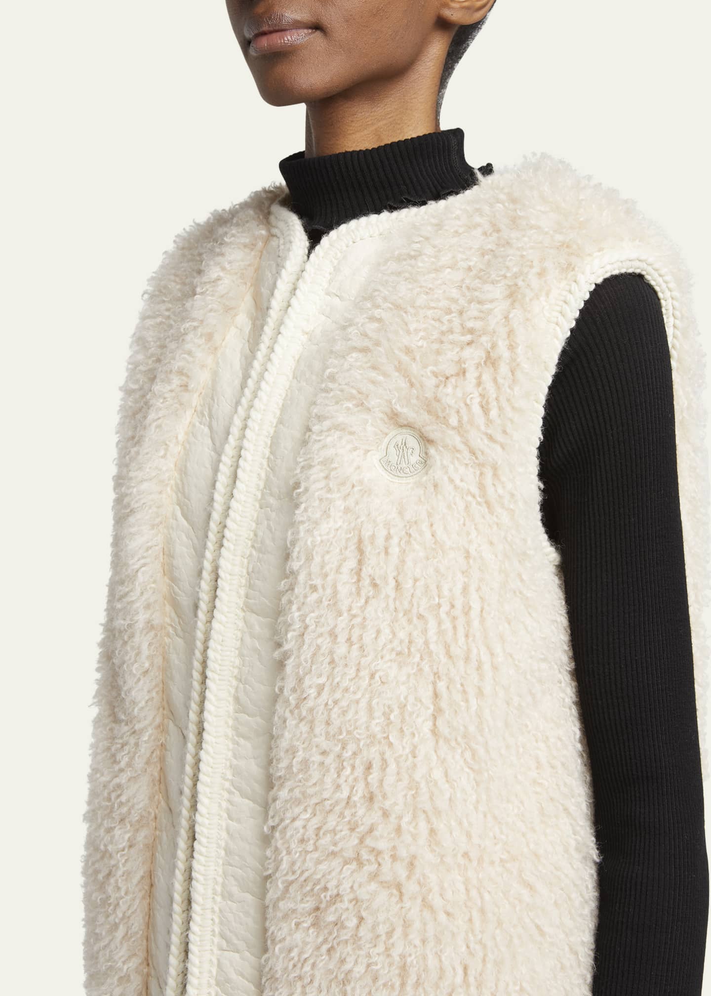 Tournel Faux Fur Zip Vest