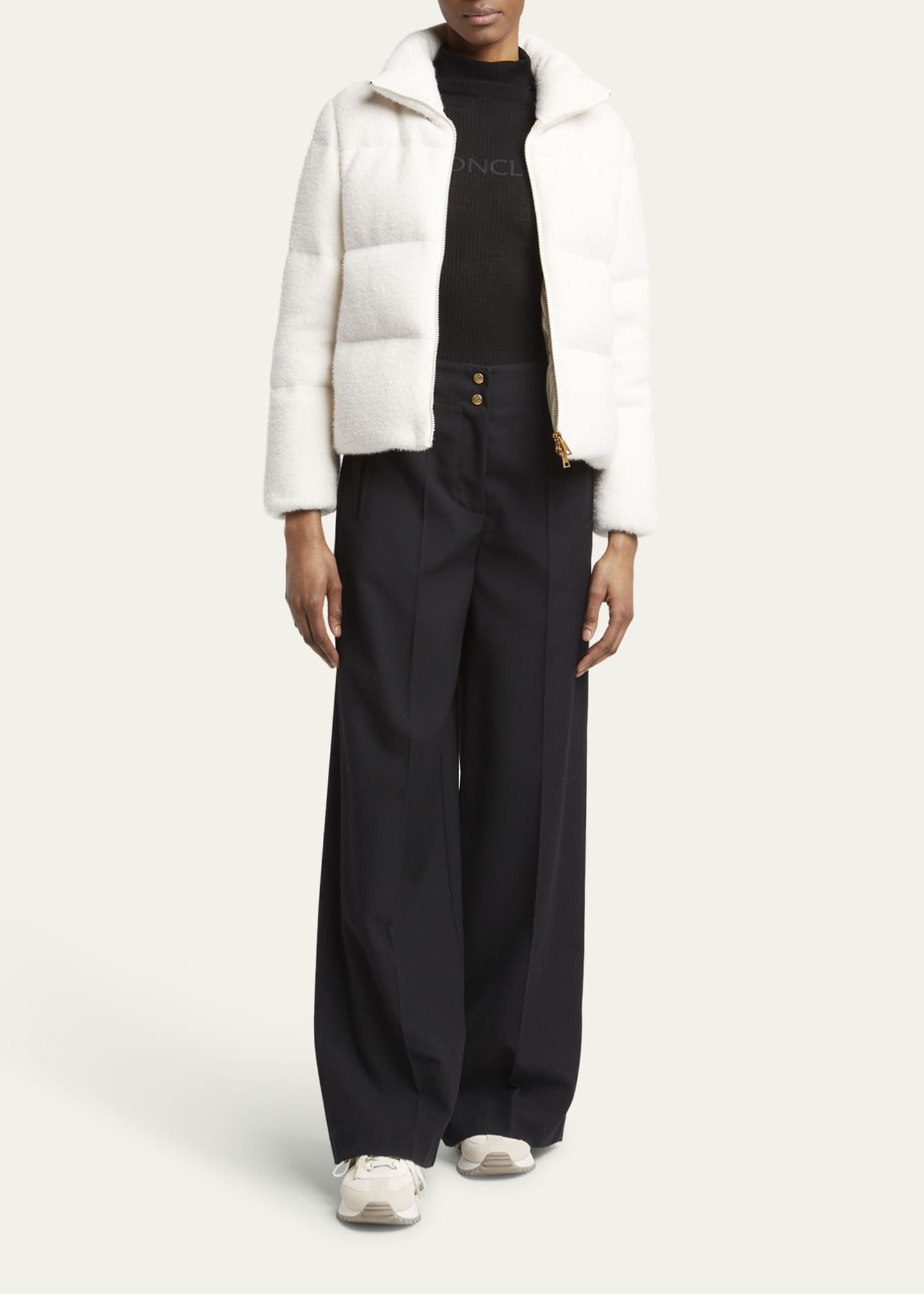 モンクレール★モンタナ Moncler Mornas Short Down Jacket - Bergdorf Goodman