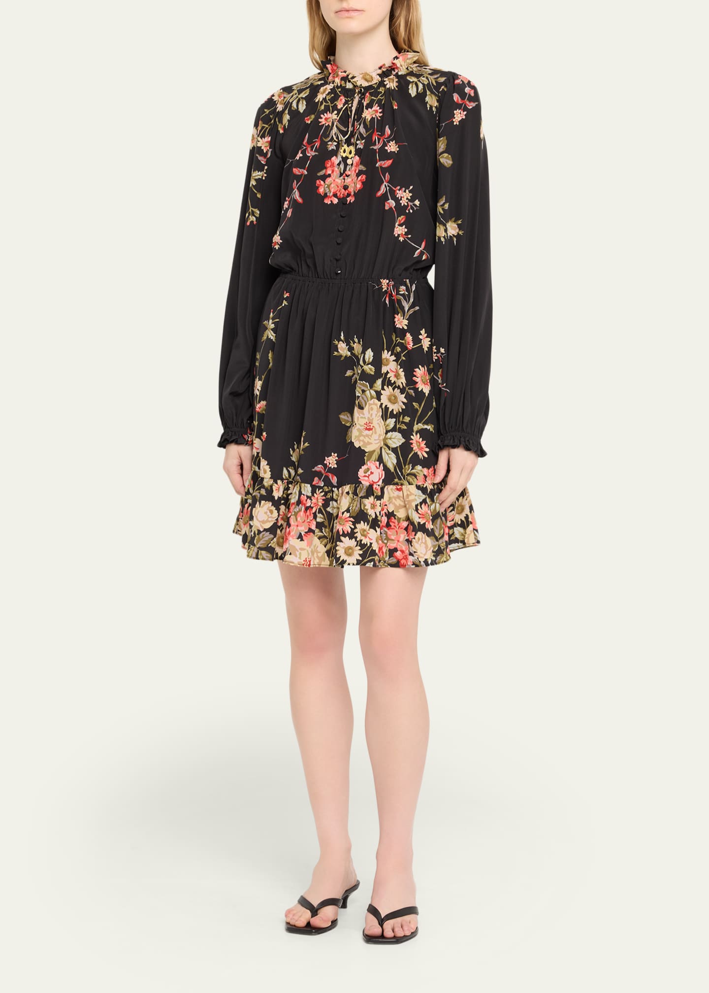 chinese dress ladies Petal and Pup Women's Everlyn Long Sleeve Mini Dress main image 0