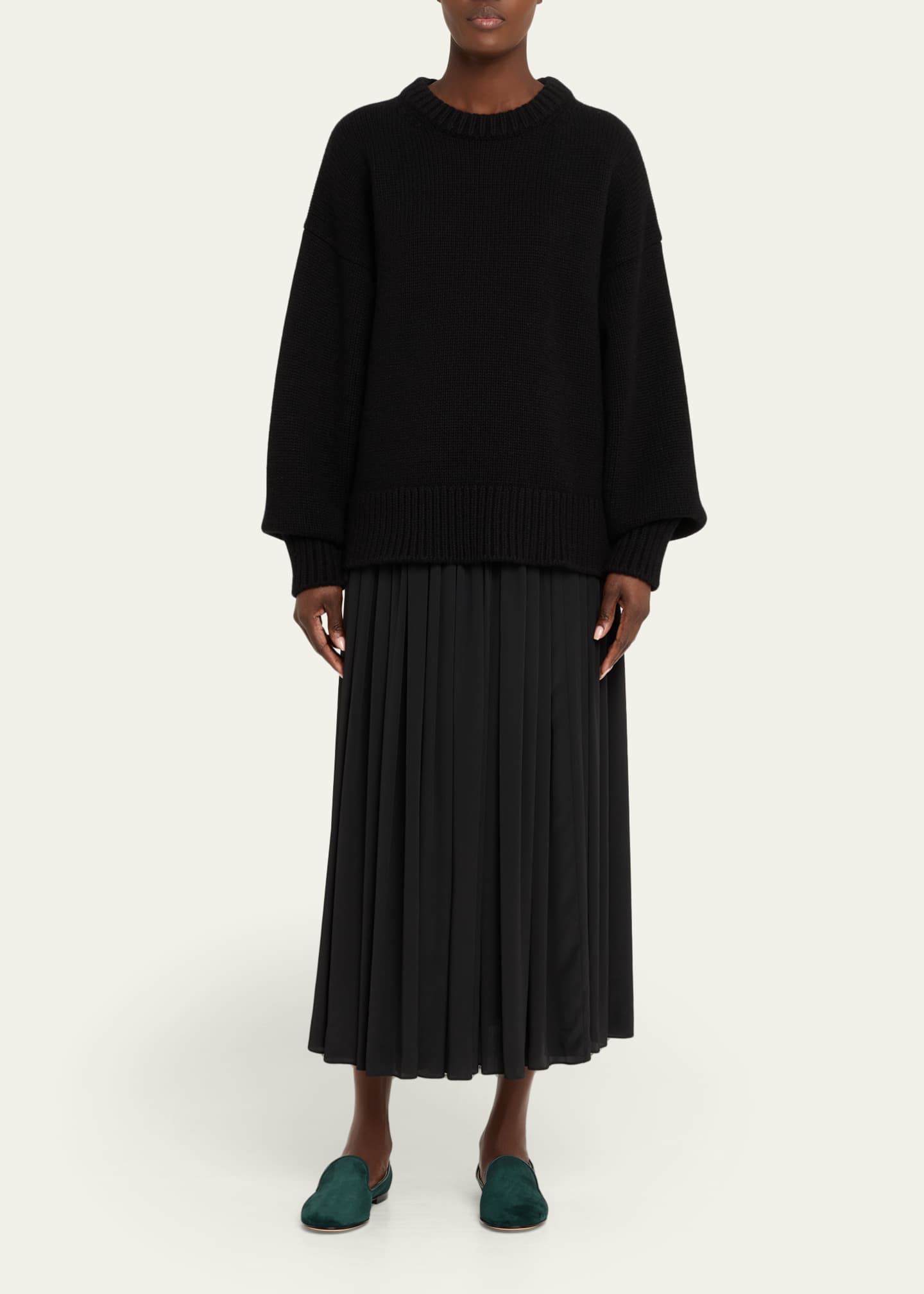 Gianvito Rossi Suede Slip-On Loafers - Bergdorf Goodman