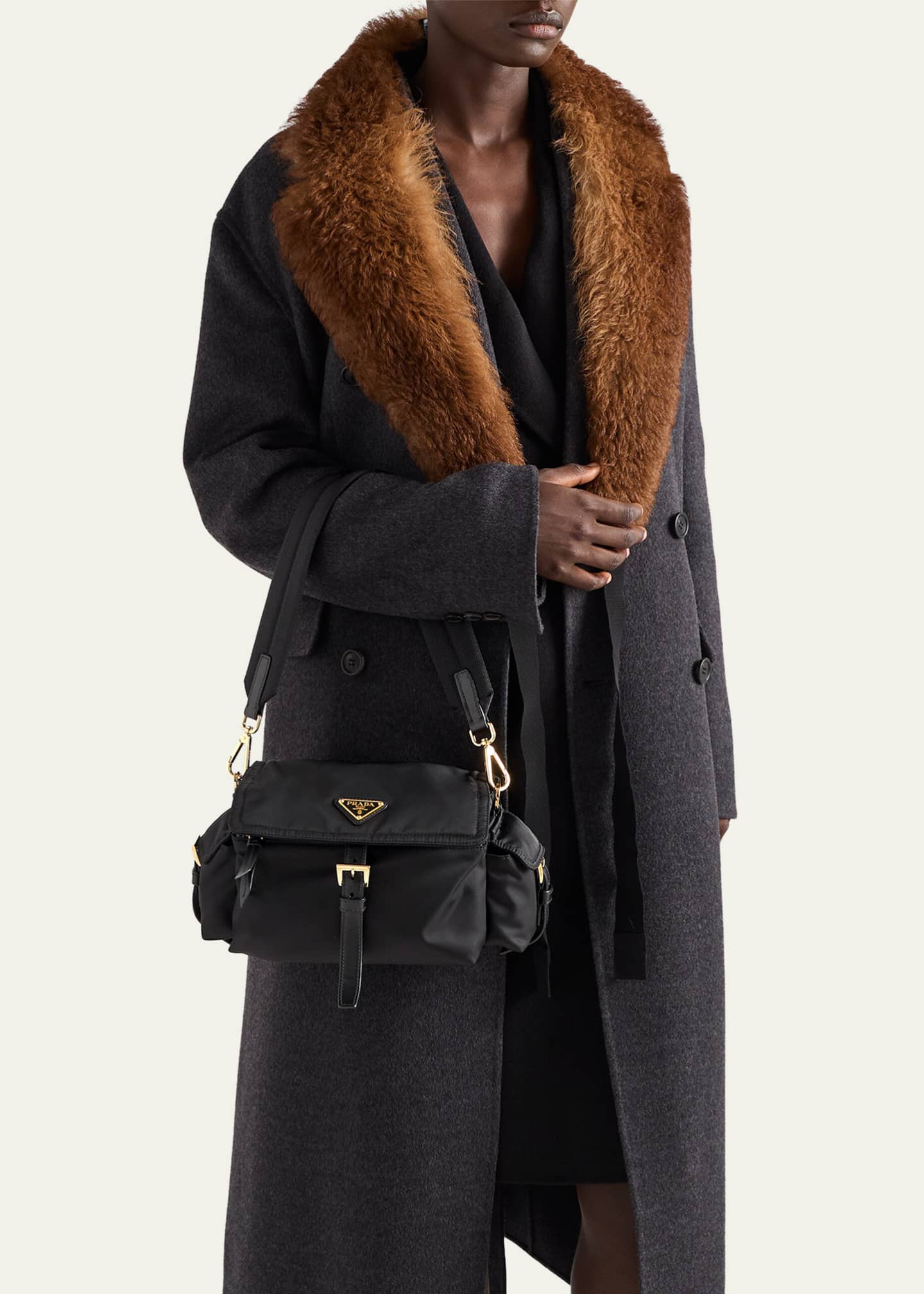 Prada Explore Medium Re-Nylon Shoulder Bag - Bergdorf Goodman