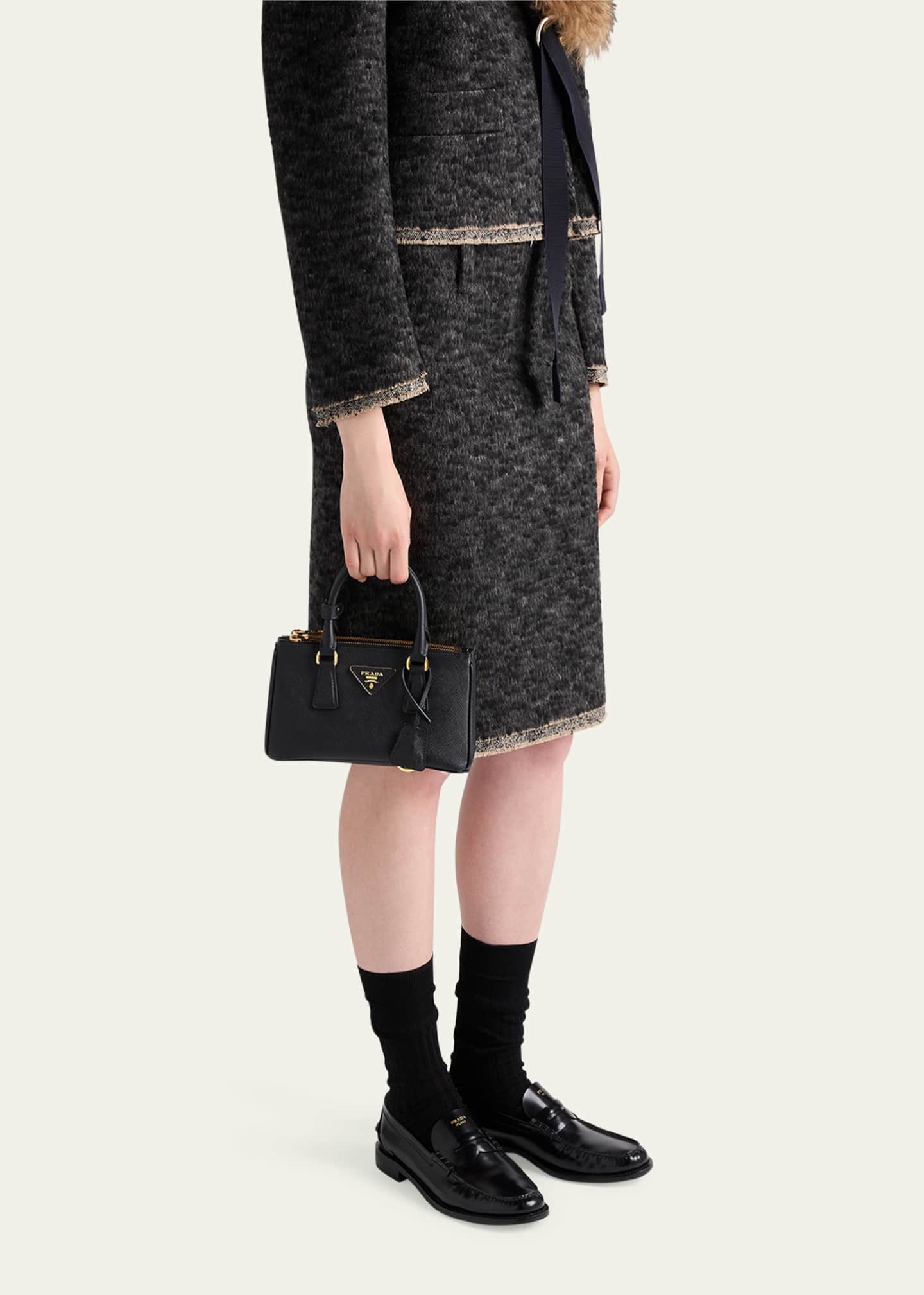 Prada Galleria Saffiano Leather Top-Handle Bag Image 2 of 4
