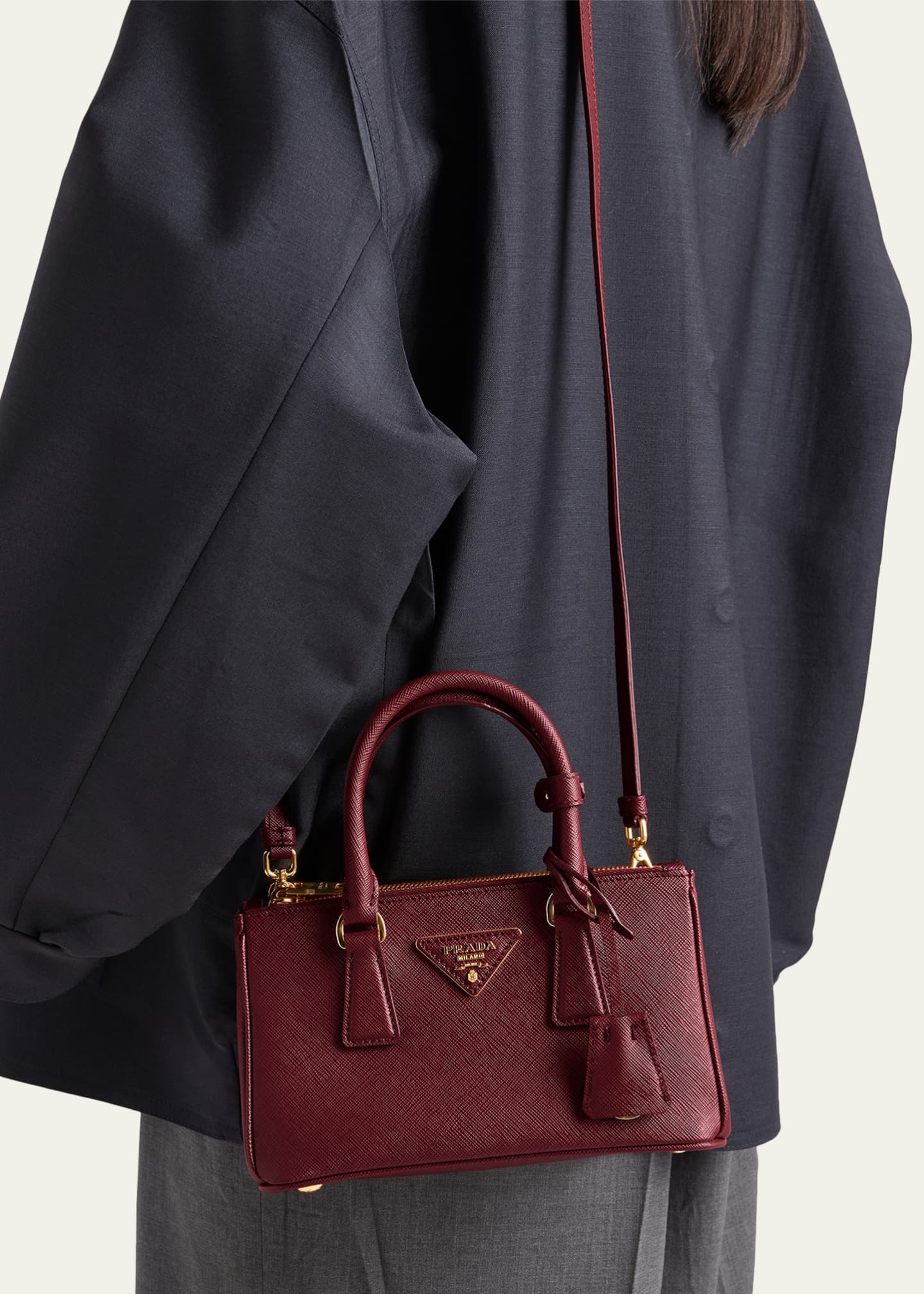 Prada Galleria Saffiano Leather Top-Handle Bag - Bergdorf Goodman