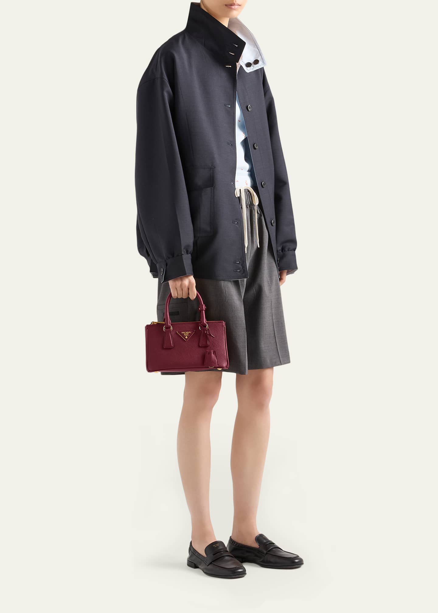 Prada Galleria Saffiano Leather Top-Handle Bag - Bergdorf Goodman