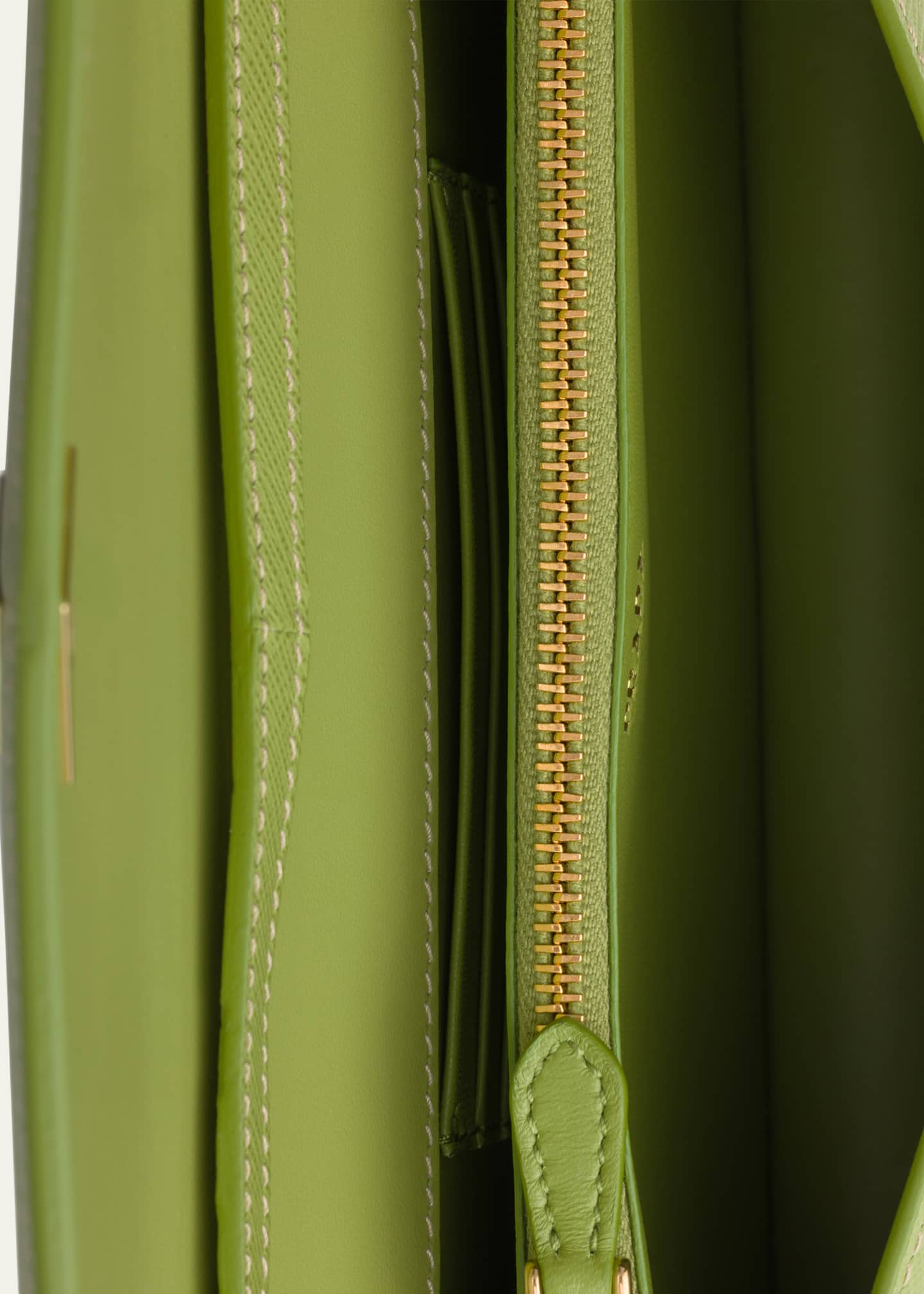 Prada Mini Saffiano Leather Shoulder Bag Image 3 of 3