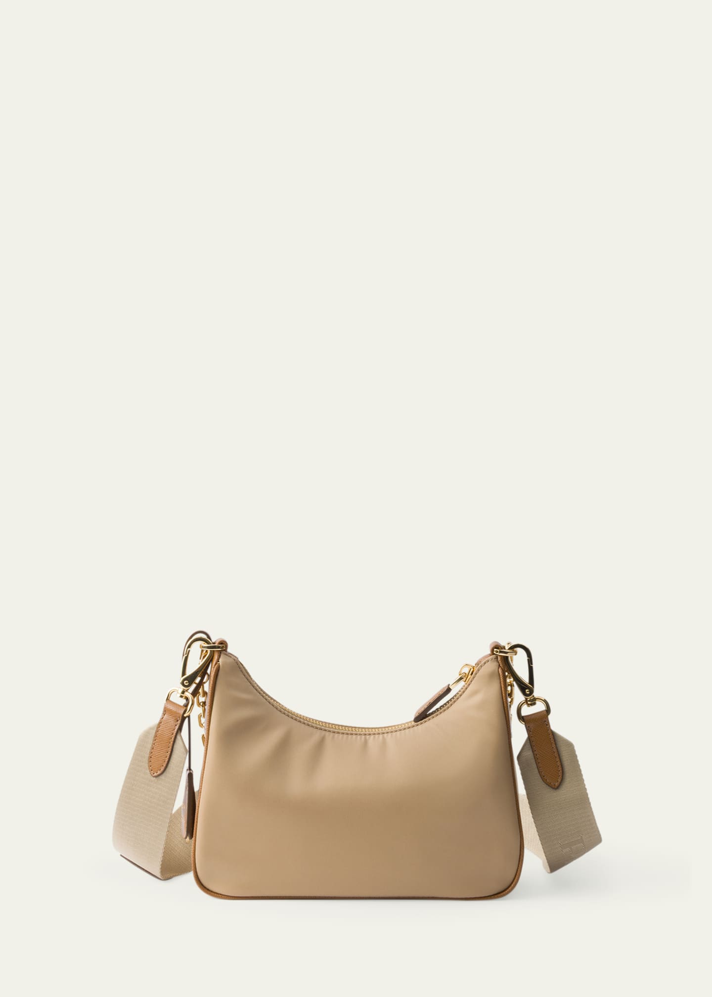Prada Curved Re-Nylon Shoulder Bag Image 2 of 3