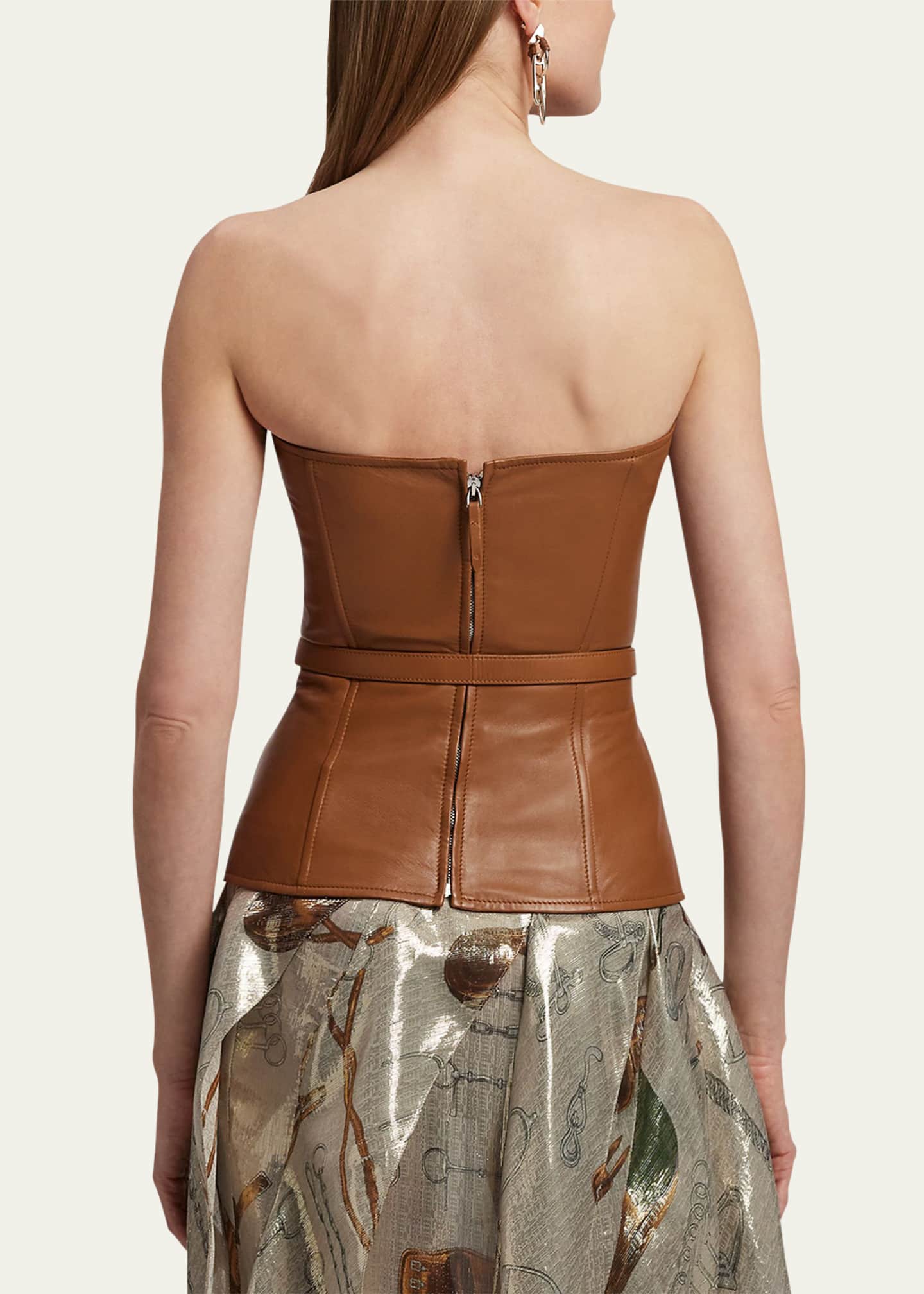 Chelsey Soft Leather Corset