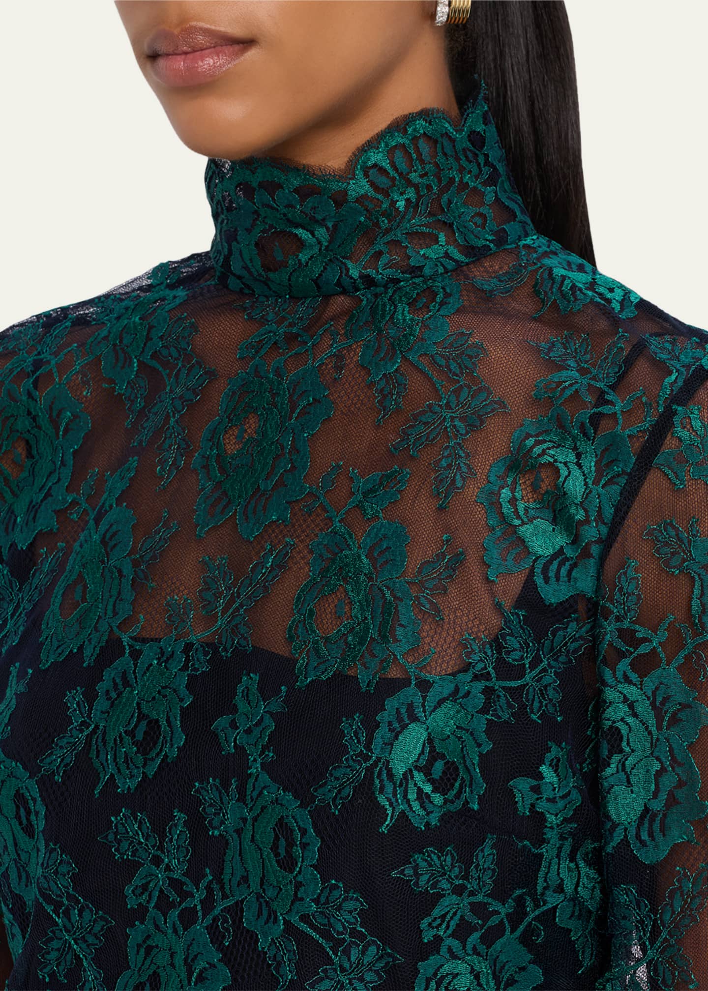 Valentino Garavani VG embroidery top Tops