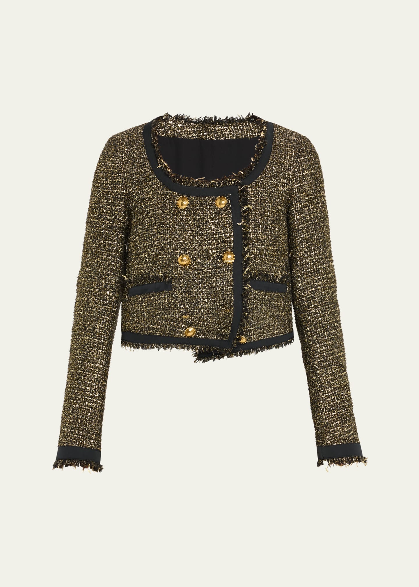 ジャケット・アウター yilon TWINKLE TWEED JACKET yilon TWINKLE TWEED JACKET Twinkle tweed baretop – YILON