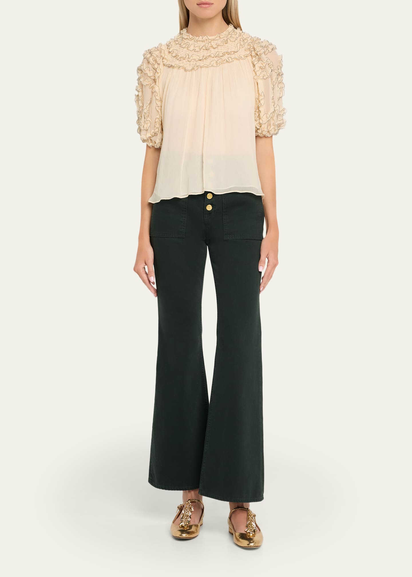 Ulla Johnson The Lou High-Rise Jeans Image 2 of 5