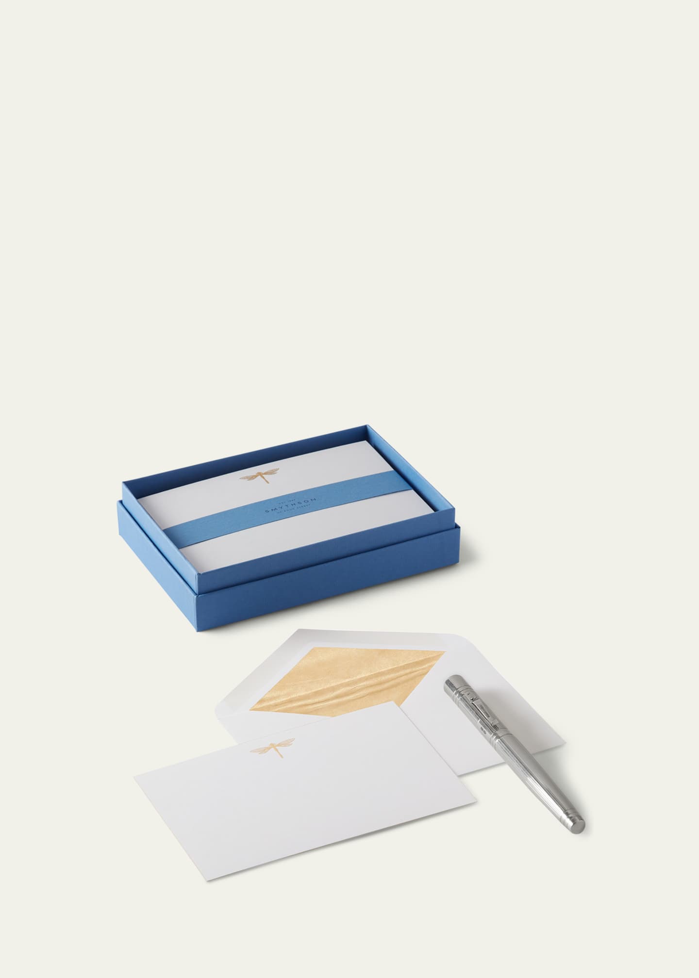 Smythson Dragonfly Note Cards, Set of 10 Image 3 of 3