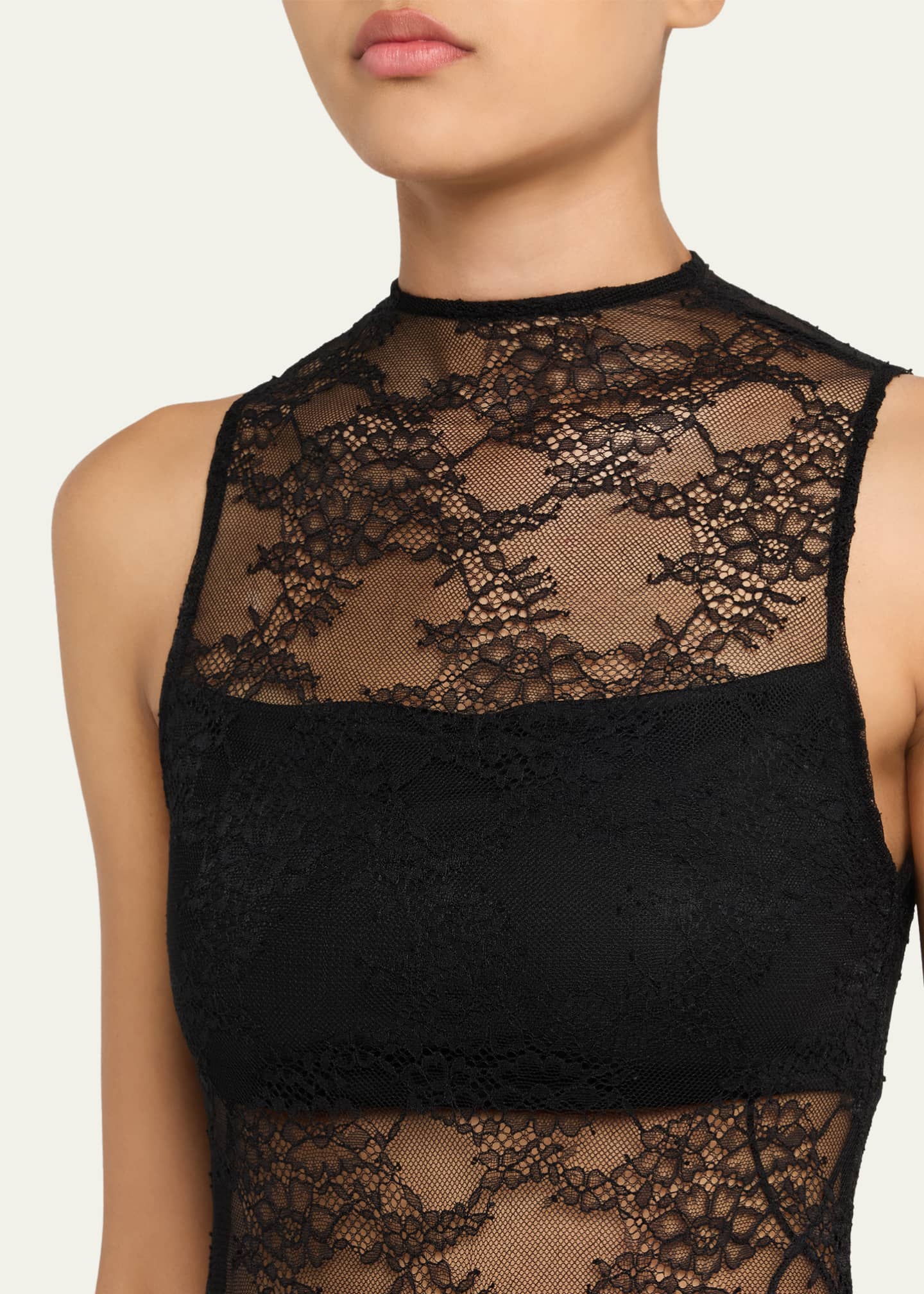 Alice + Olivia Nichol Lace Bodysuit Image 5 of 5