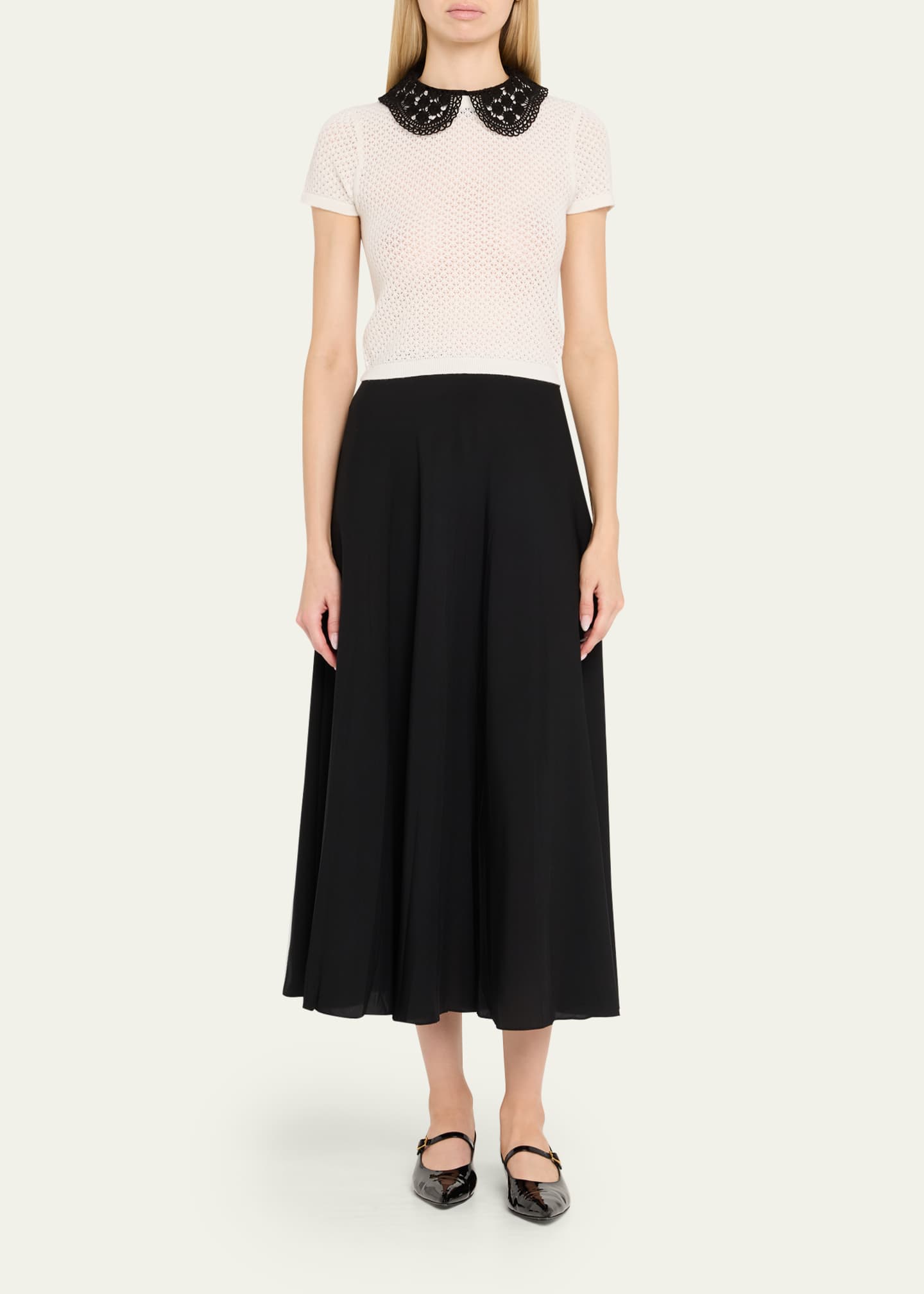 Chase Puff-Sleeve Sweater