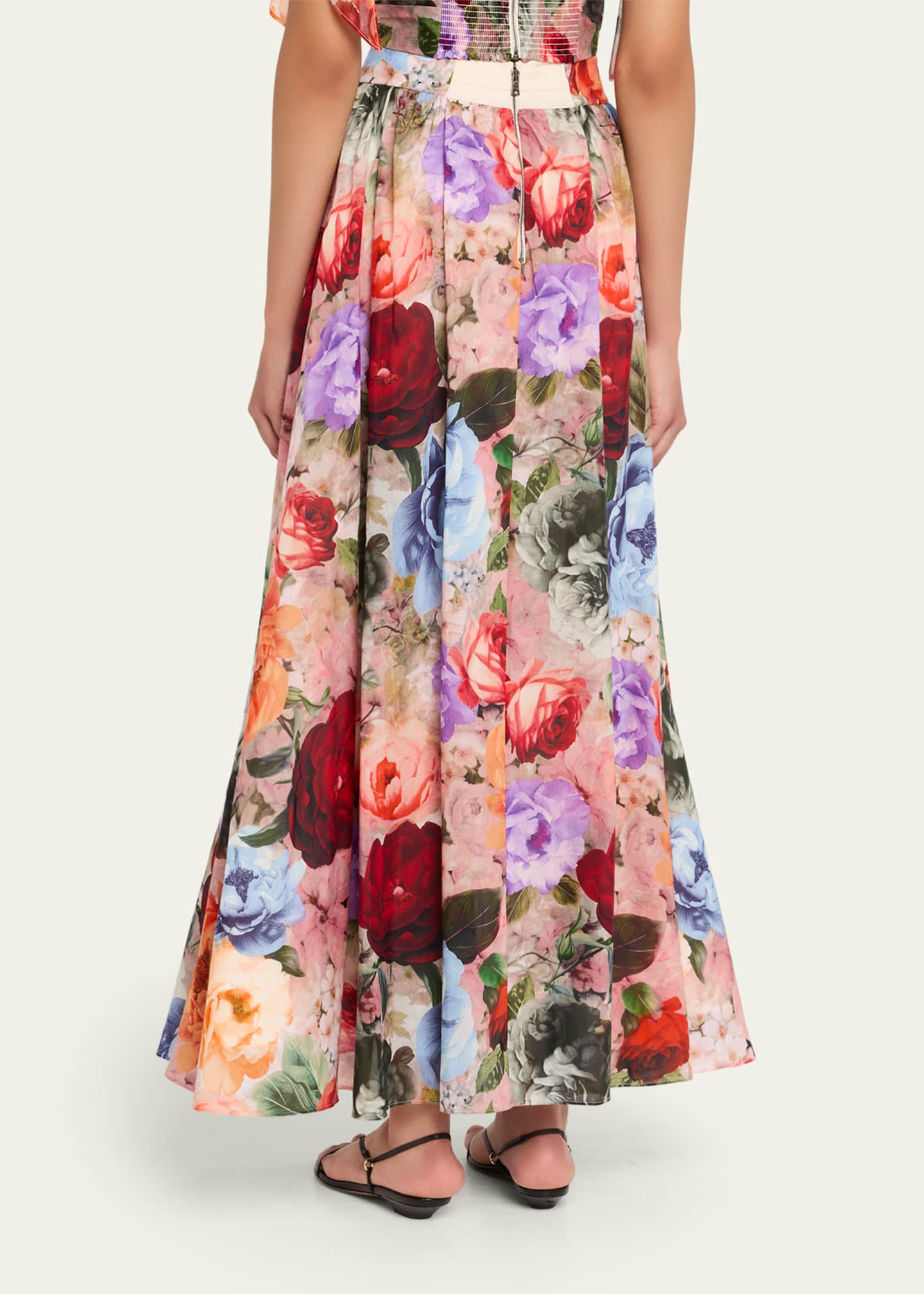 Alice + Olivia Nilda Floral Maxi Skirt - Bergdorf Goodman