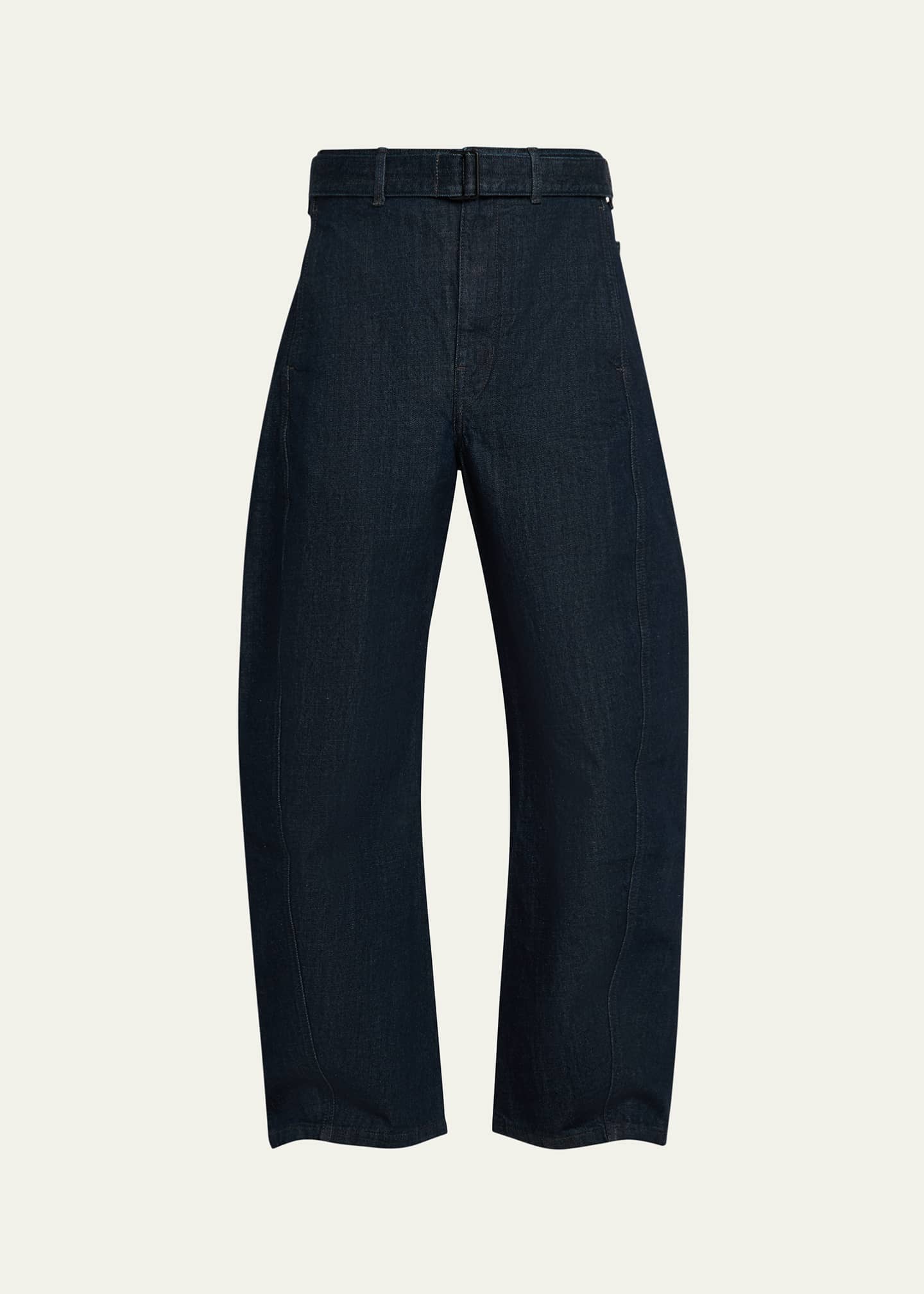 LEMAIRE Twisted Belted Jeans ルメール LEMAIRE Men's Denim Twisted Belted Pants - Bergdorf Goodman