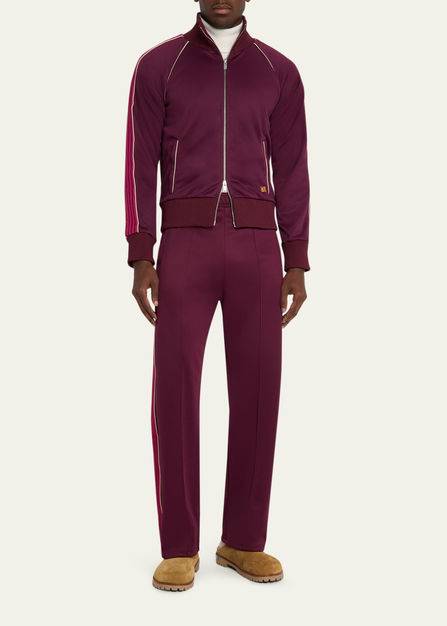 Men's Polyester Jersey Track Jacket