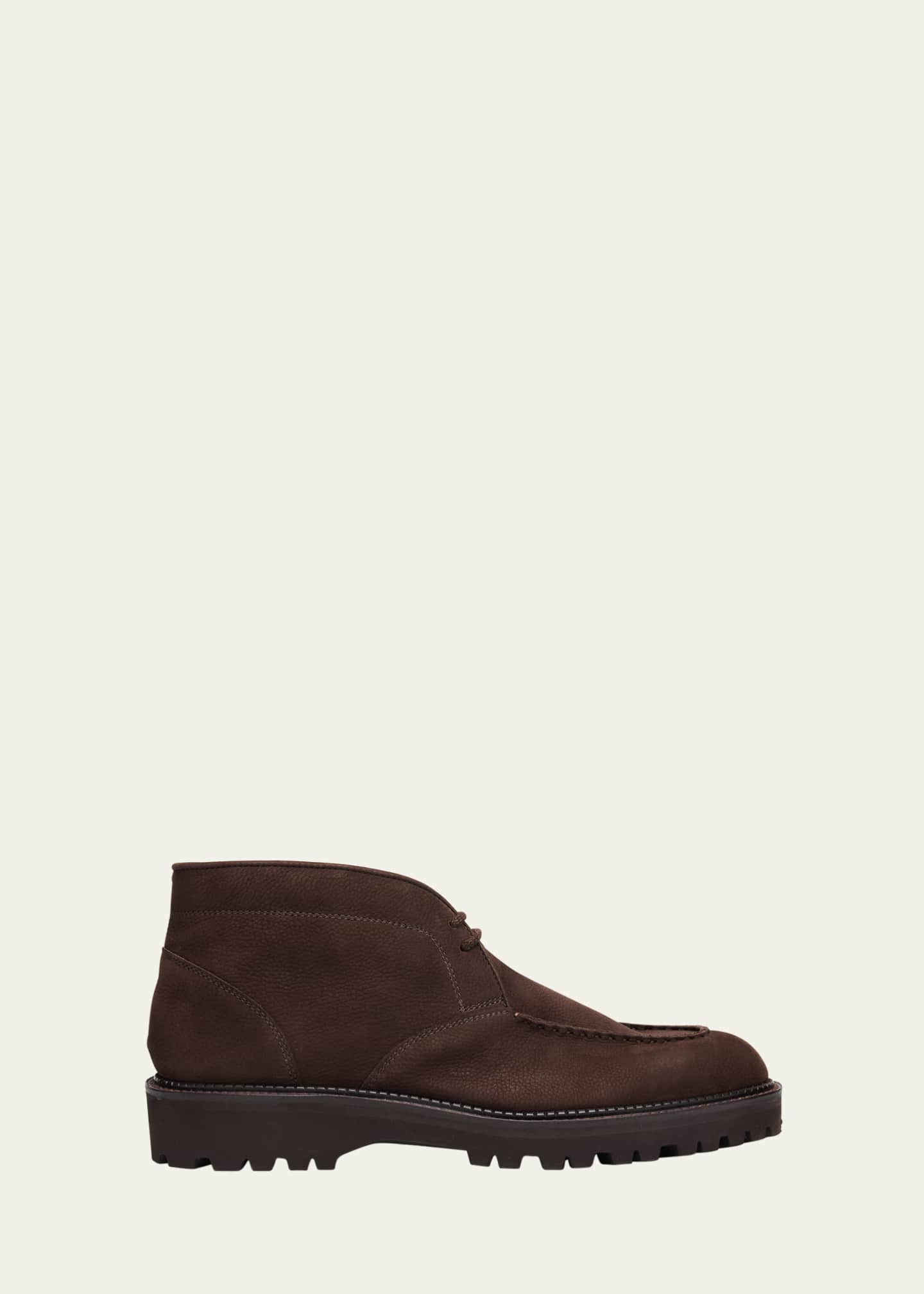 John Lobb Men's Field Nubuck Leather Chukka Boots - Bergdorf Goodman