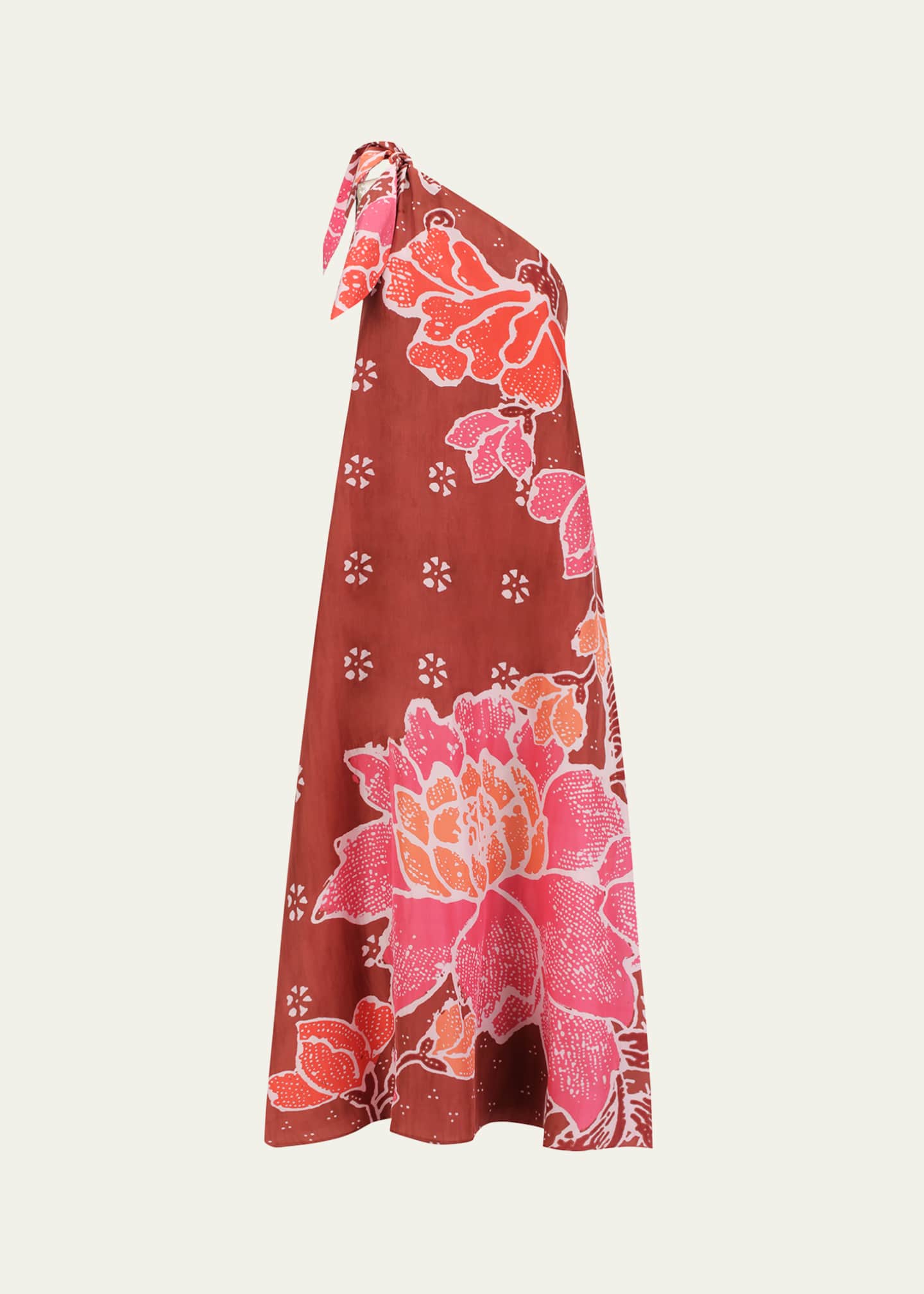 Hannah Artwear Helena Asymmetric Bloom Placement Gown - Bergdorf