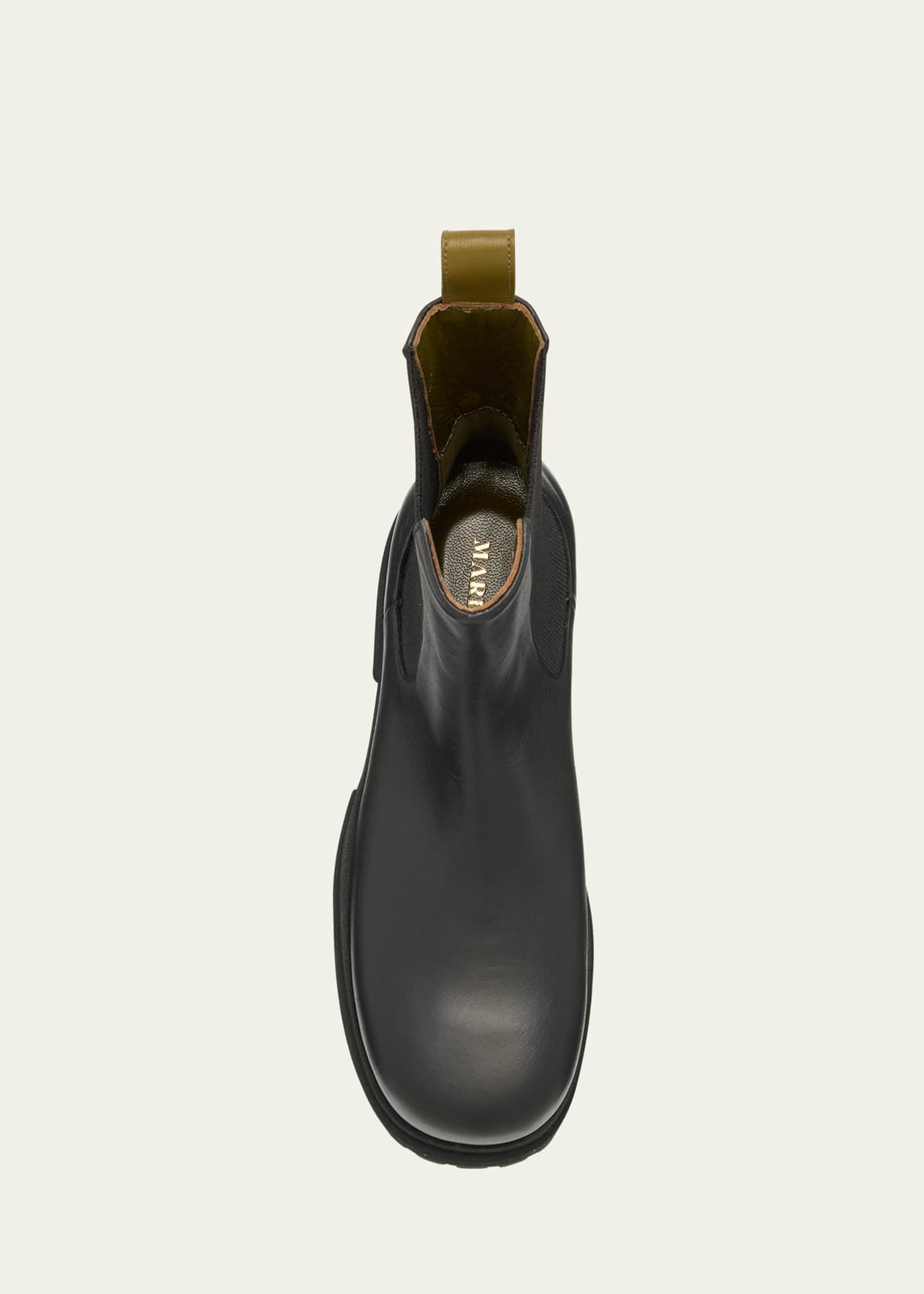 Maria Luca Acacia Leather Chelsea Boots - Bergdorf Goodman