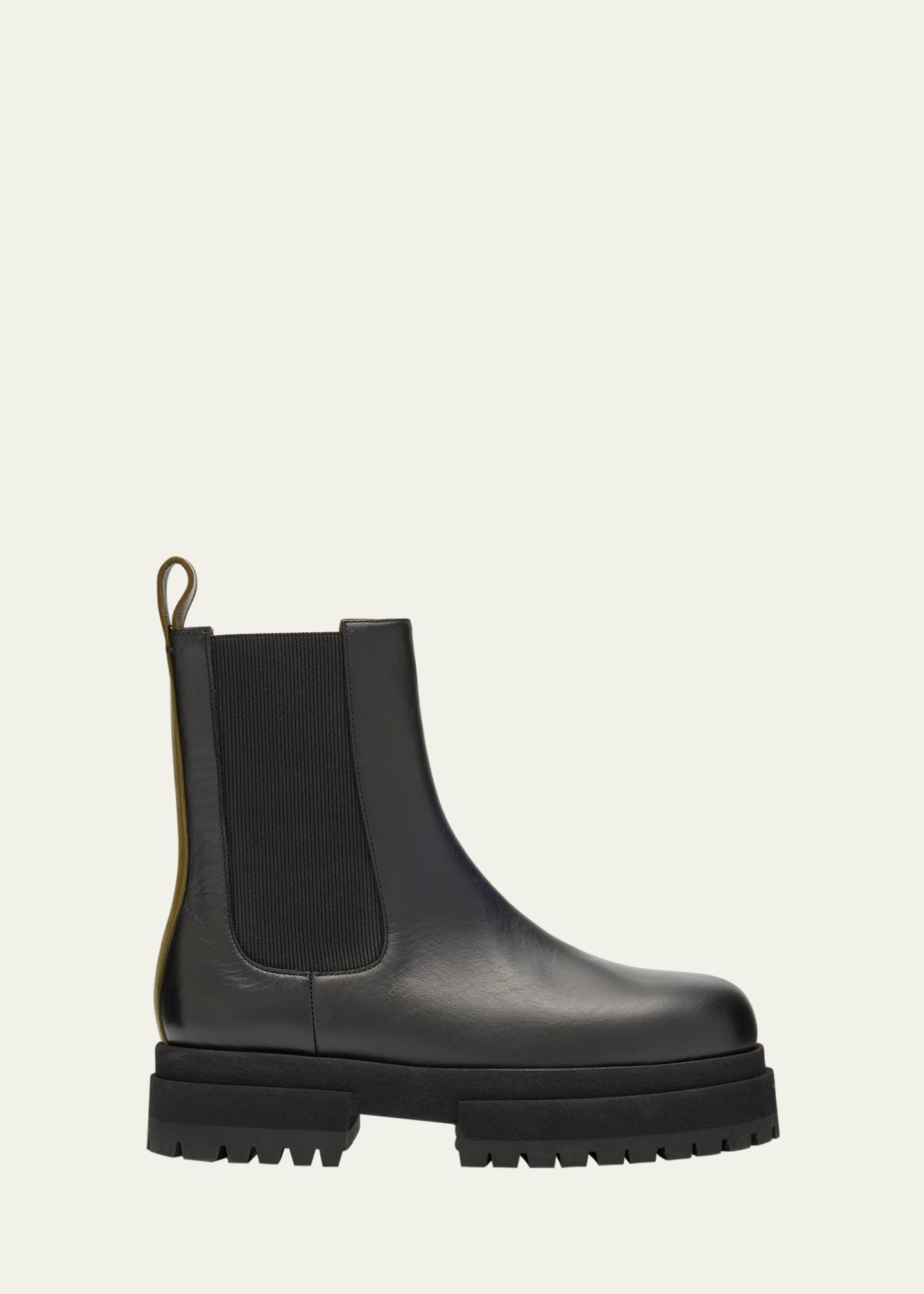 Maria Luca Acacia Leather Chelsea Boots - Bergdorf Goodman