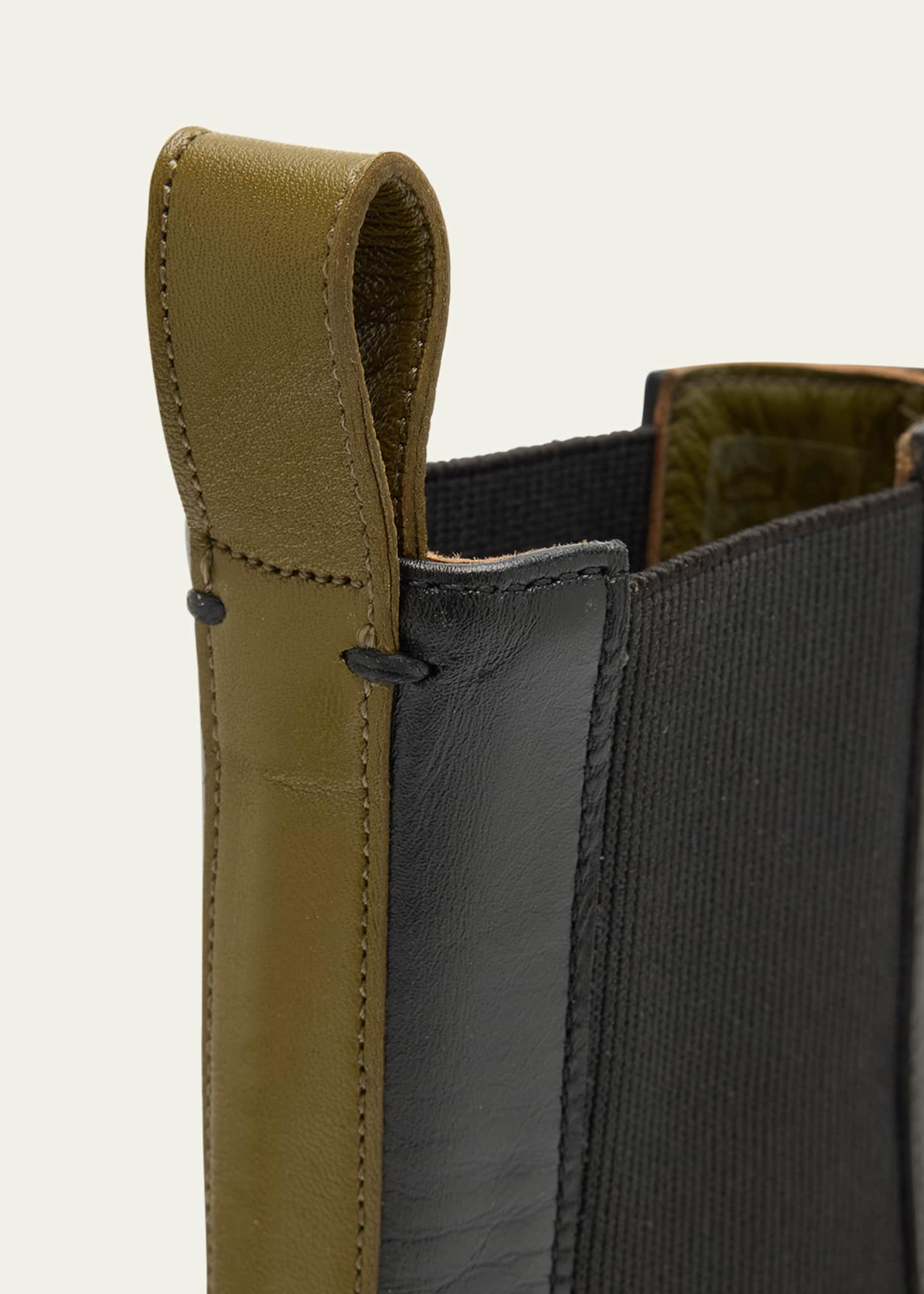 Maria Luca Acacia Leather Chelsea Boots - Bergdorf Goodman