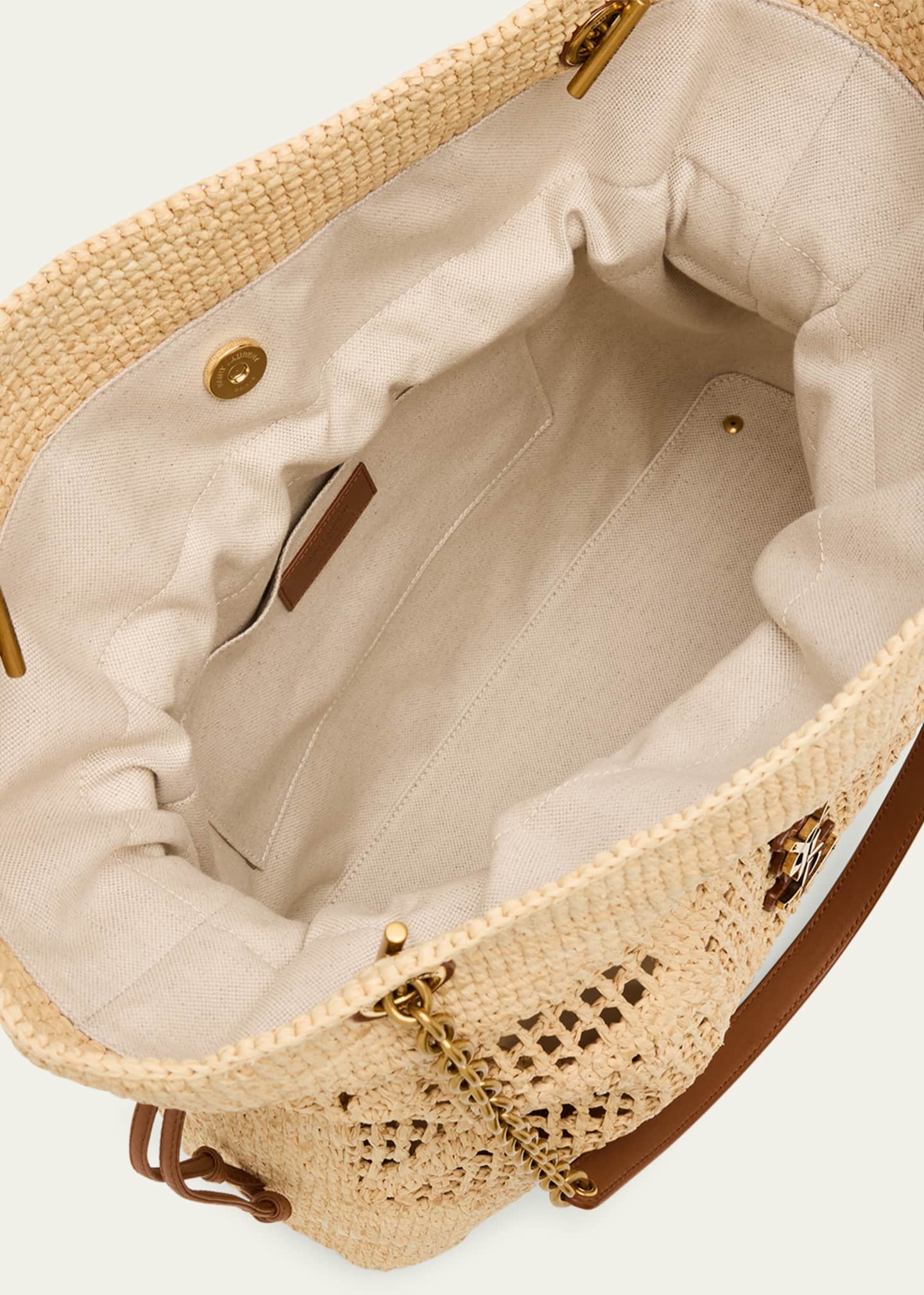 Yves Saint Laurent バッグ　アイボリーサントロペ Saint Laurent Gaby Camera Bag in Canvas | Saks Fifth Avenue