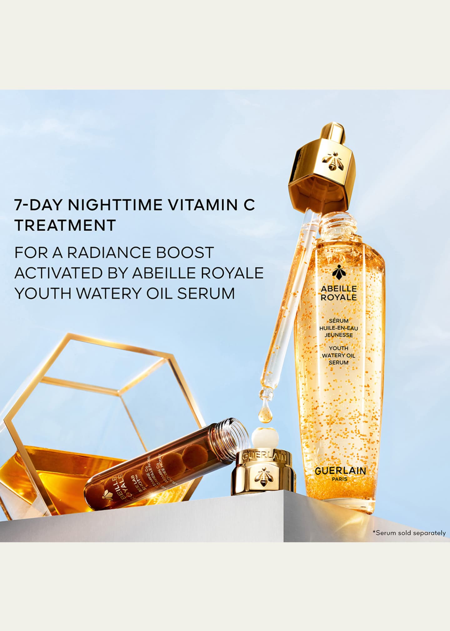 GUERLAIN ABEILLE E 美容液 20ml Guerlain Abeille Royale Bee Lab Shot 20% Vitamin C Treatment