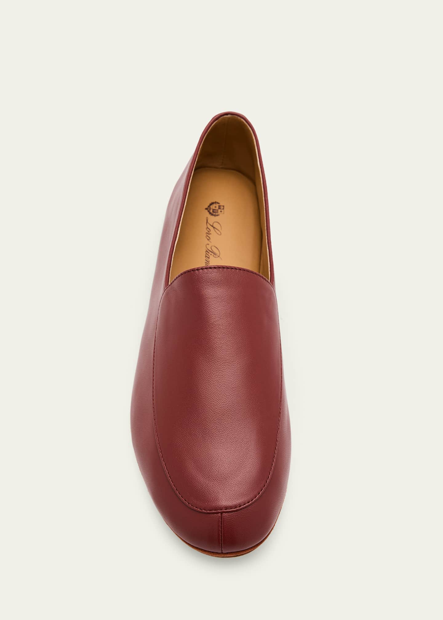 Loro Piana Anton Leather Loafers - Bergdorf Goodman