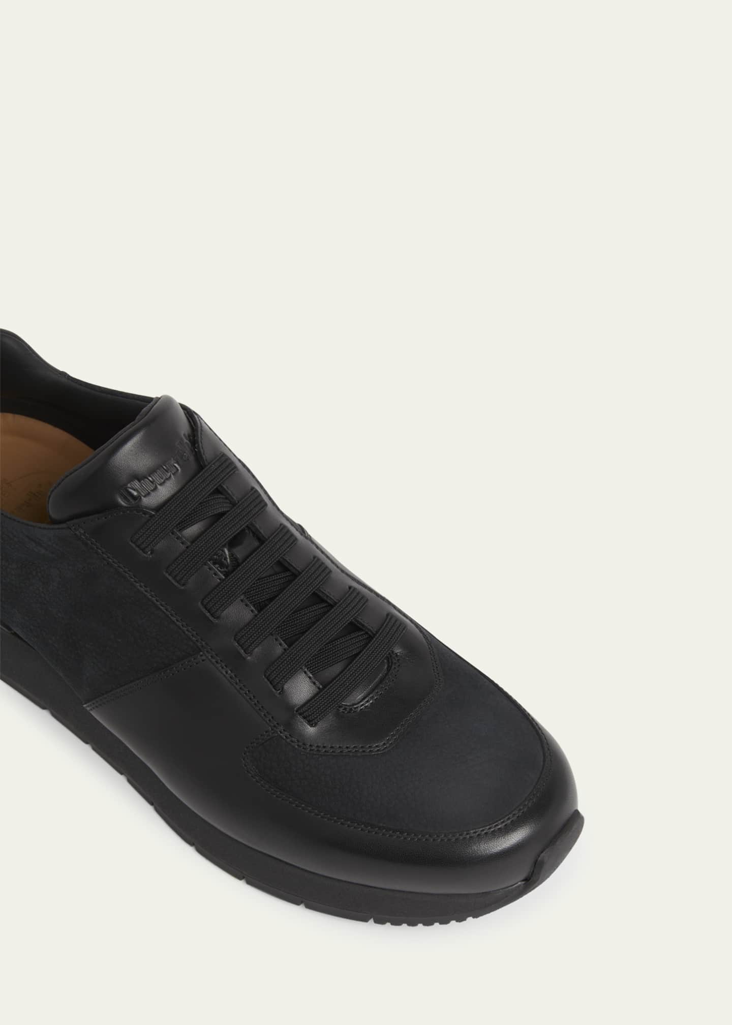 Church's Men's Livingston Calf and Nubuck Runner Sneakers Image 3 of 4