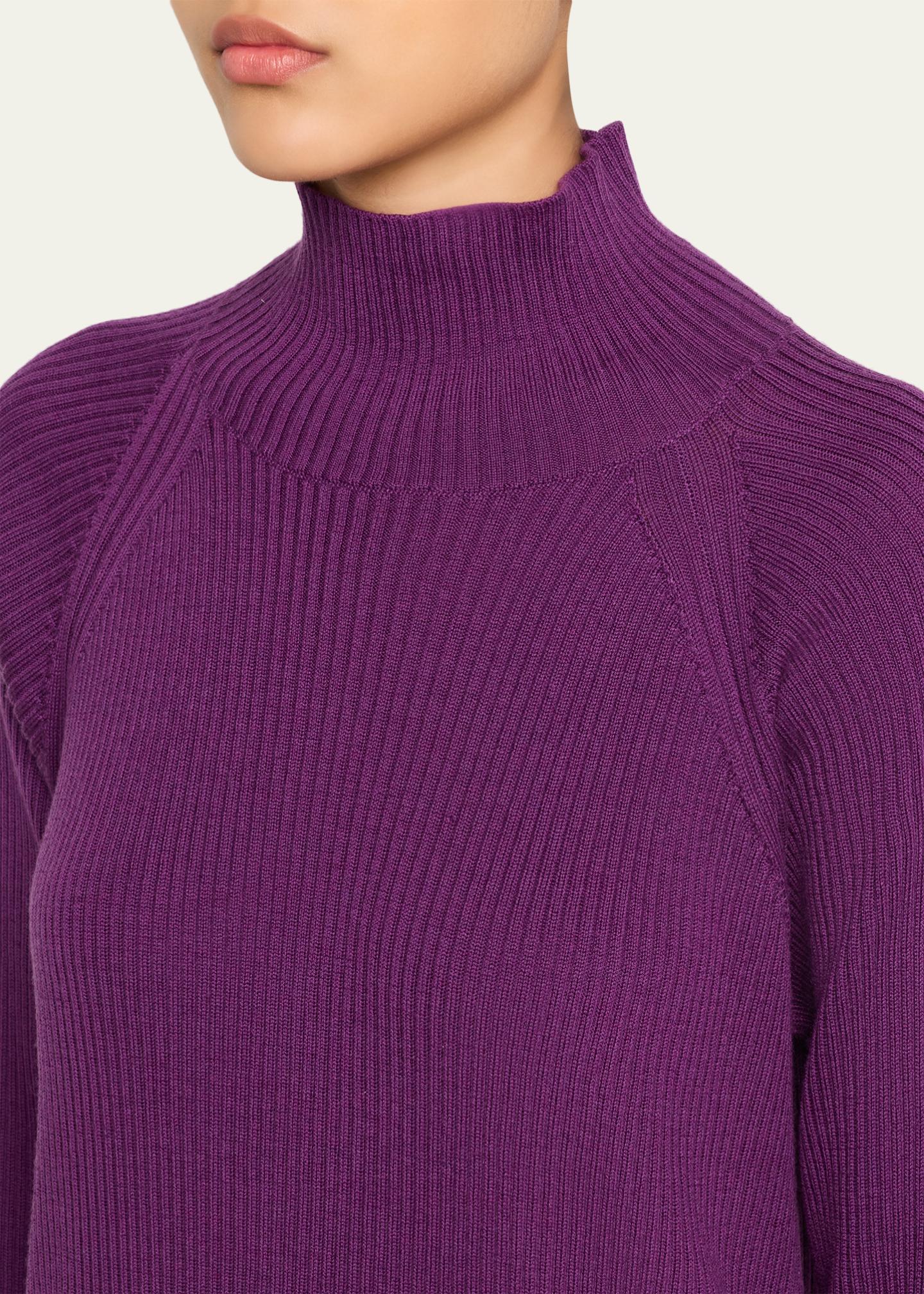 Pull Col Roulé Eileen Fisher - Laine Mérinos Italienne - Taille XS - Neuf Avec étiquette ($238)