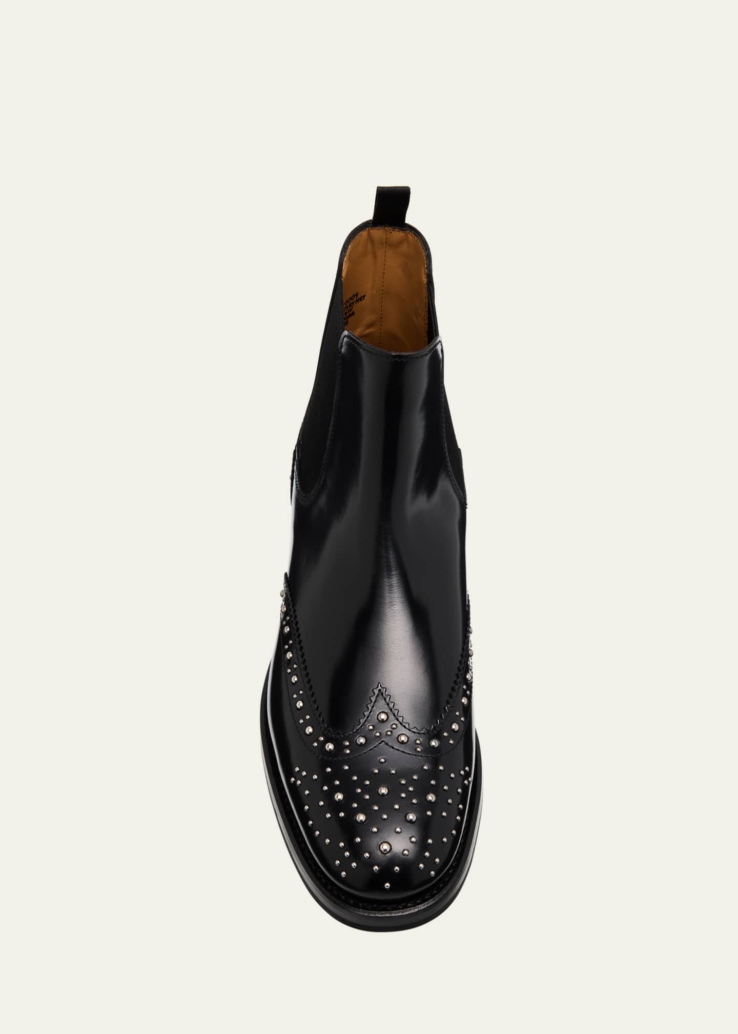 Church's Ketsby Studded Leather Chelsea Boots - Bergdorf Goodman