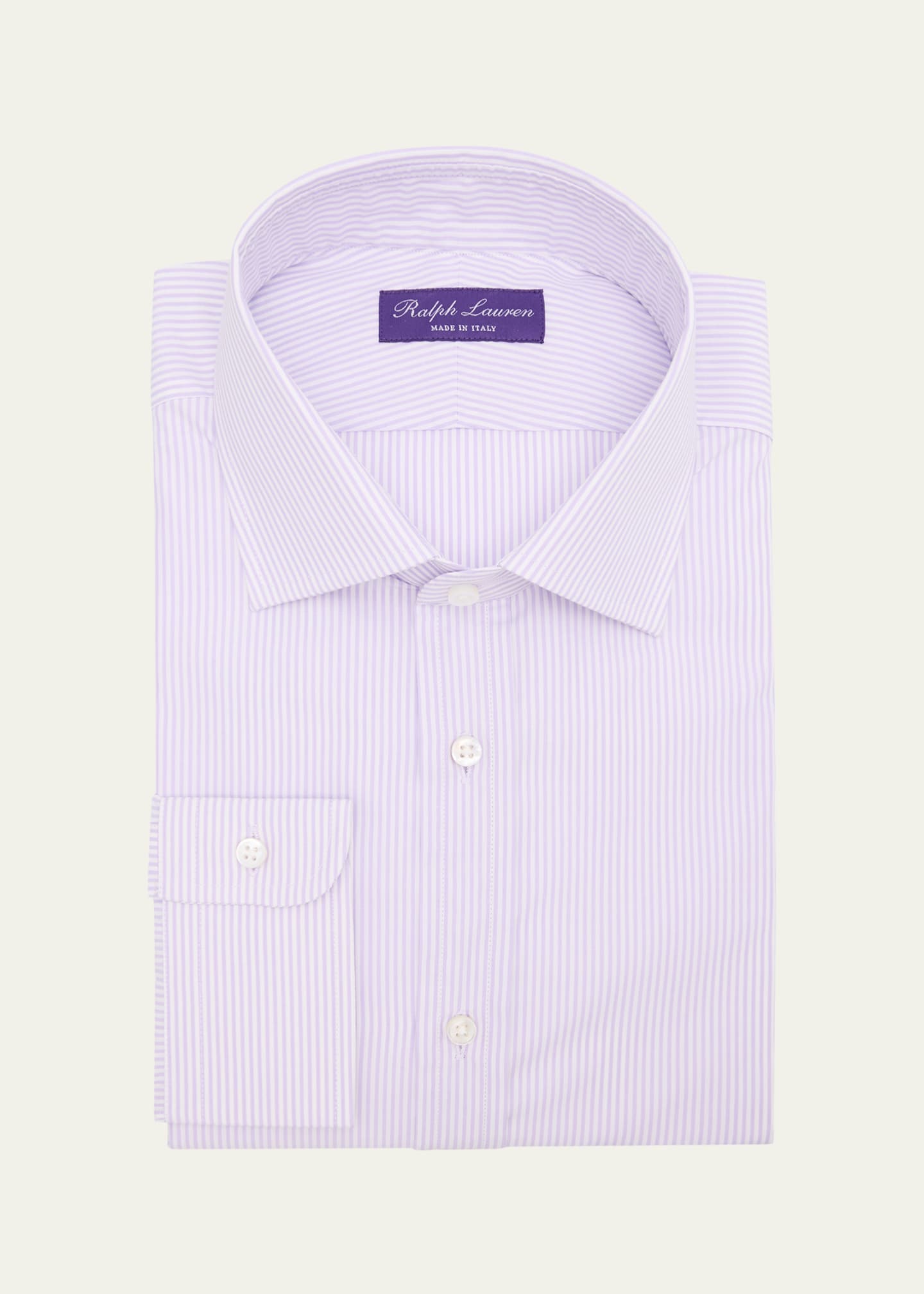 Ralph Lauren Purple Label Men's Cotton Petite Bengal Stripe Dress
