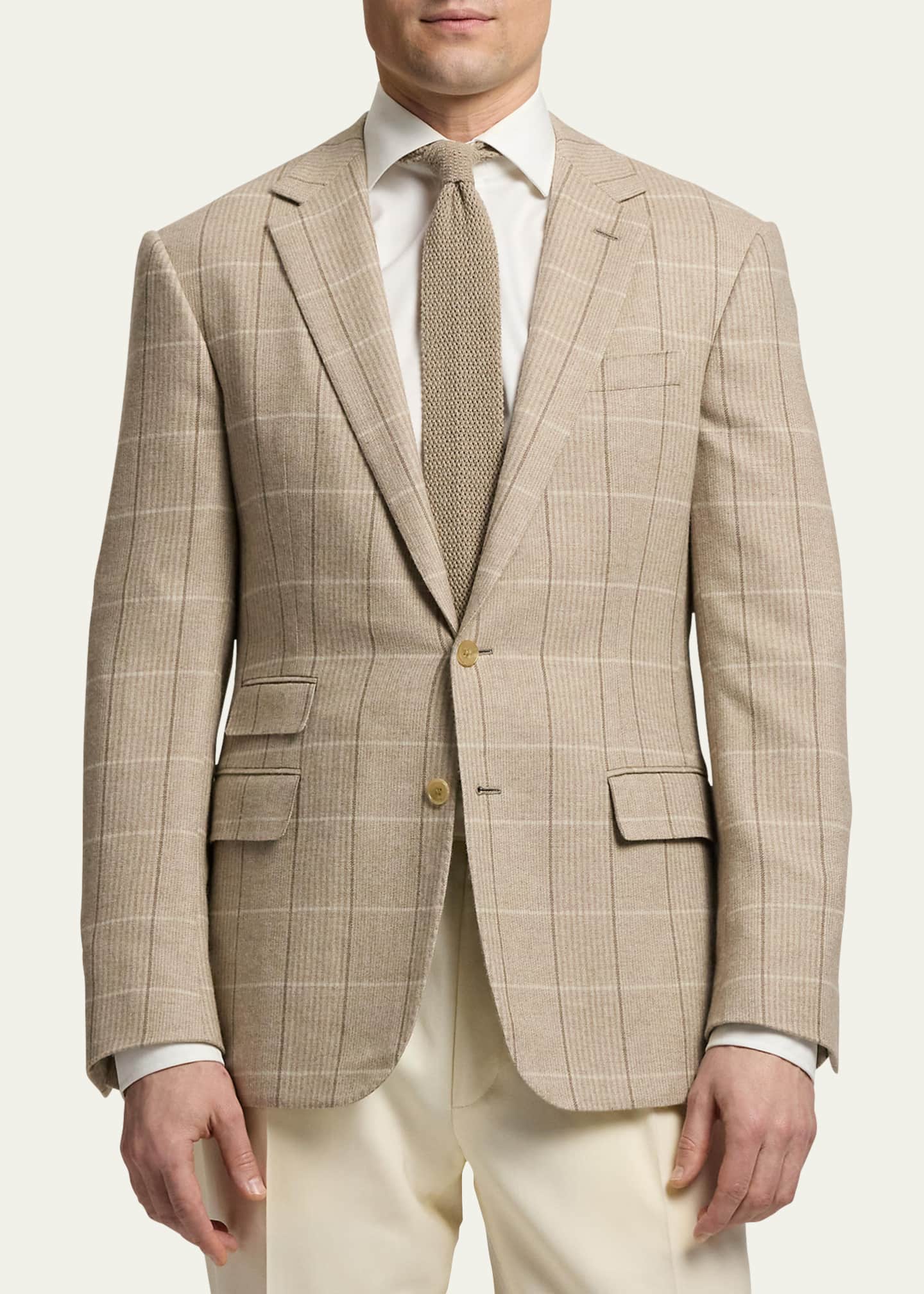 Ralph Lauren Purple Label Men's Kent Wool, Silk, and Cashmere