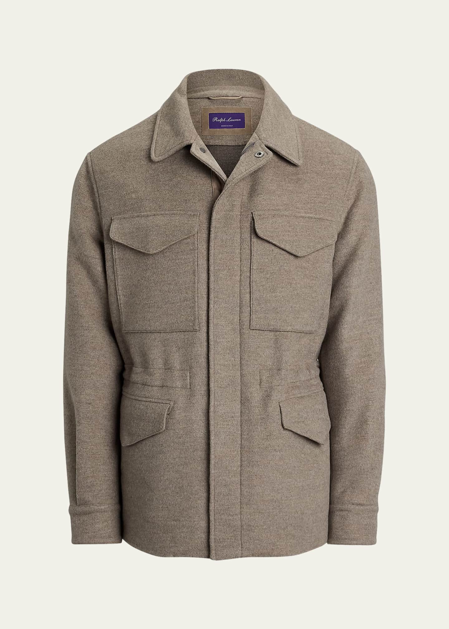 Ralph Lauren Purple Label Men's Ripley Wool-Cashmere Four Pocket